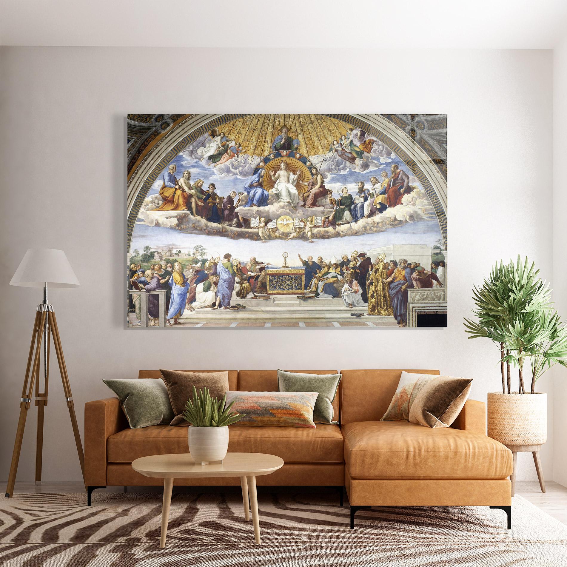 Üvegkép Holy Light mockup 7