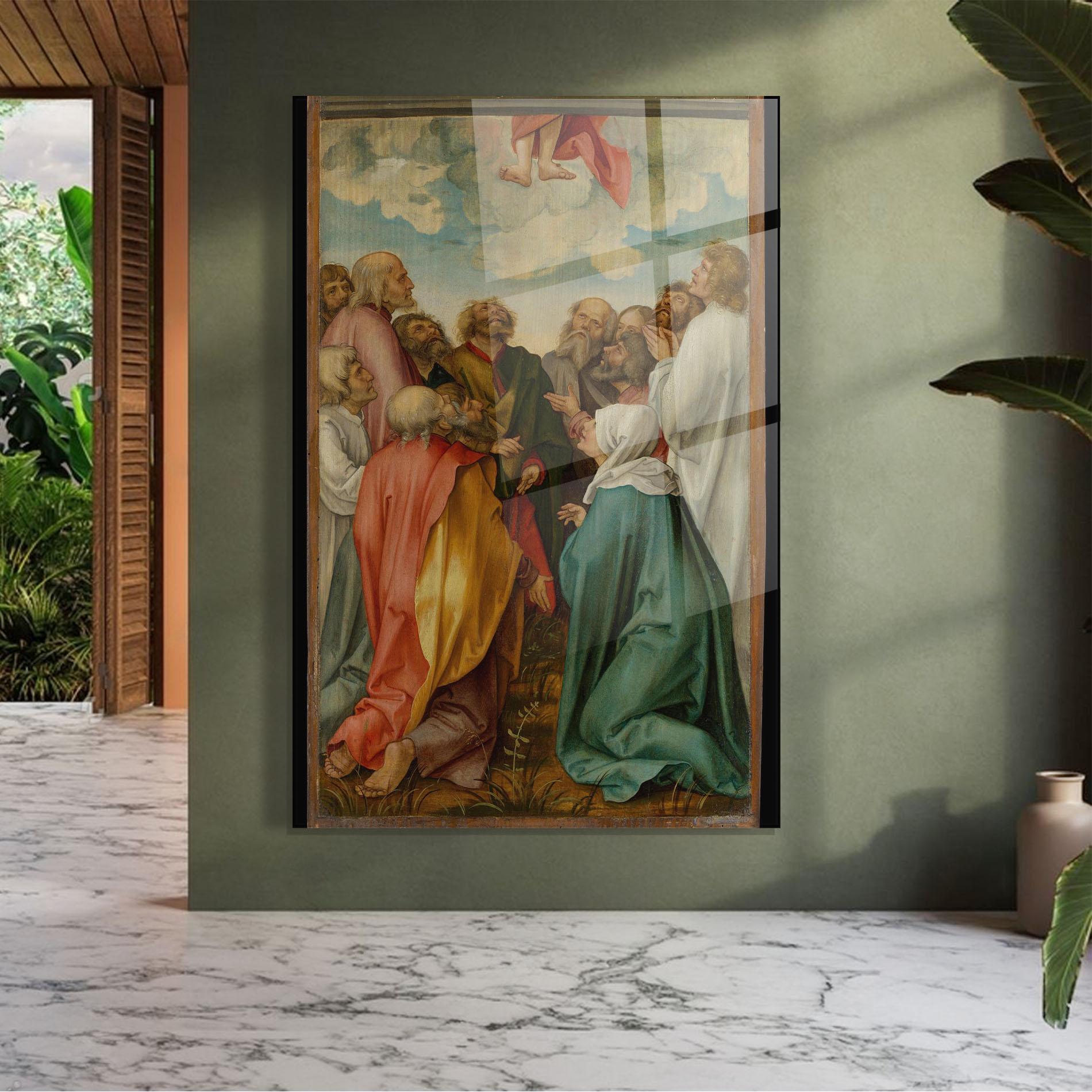 Üvegkép Falling From Sky mockup 7