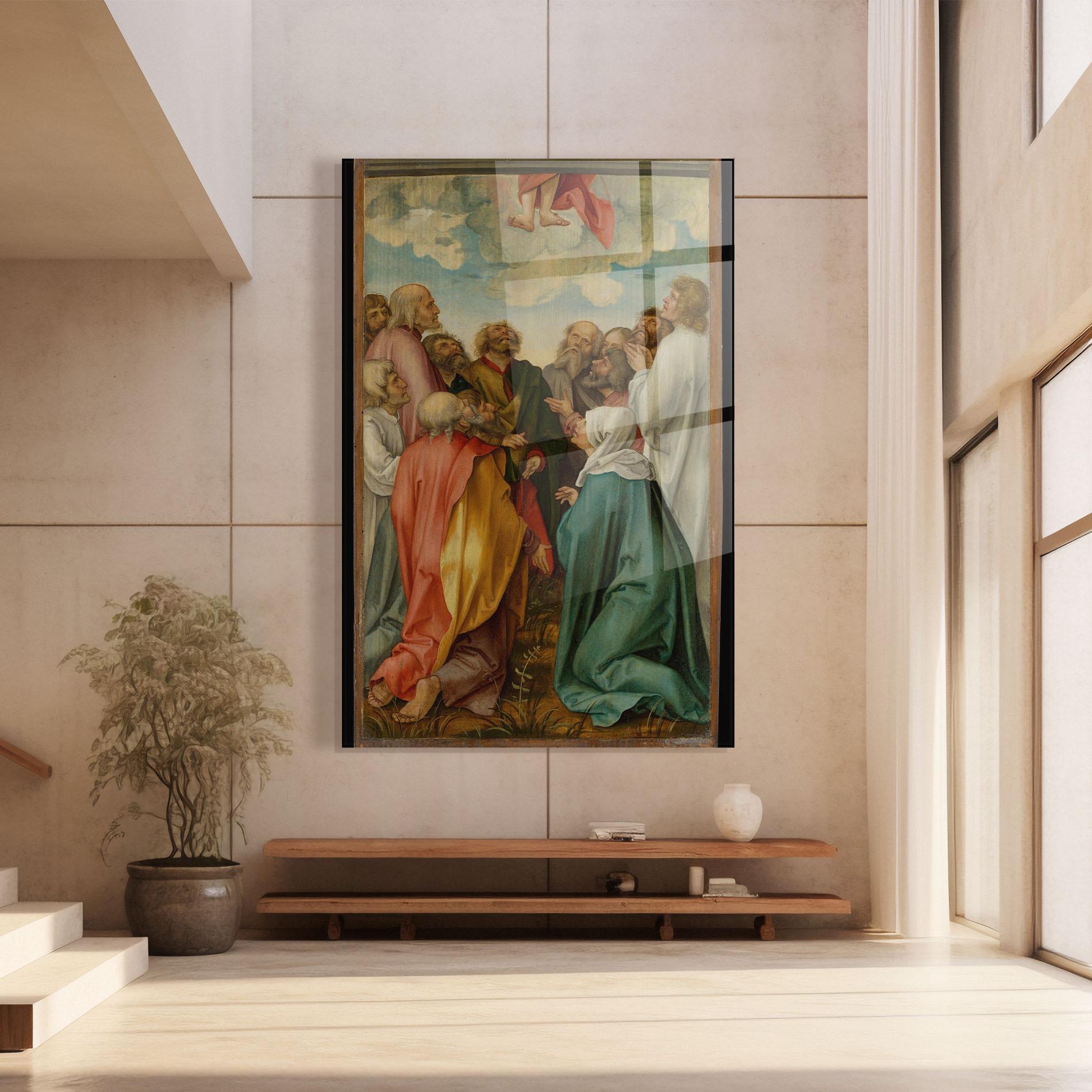 Üvegkép Falling From Sky mockup 8