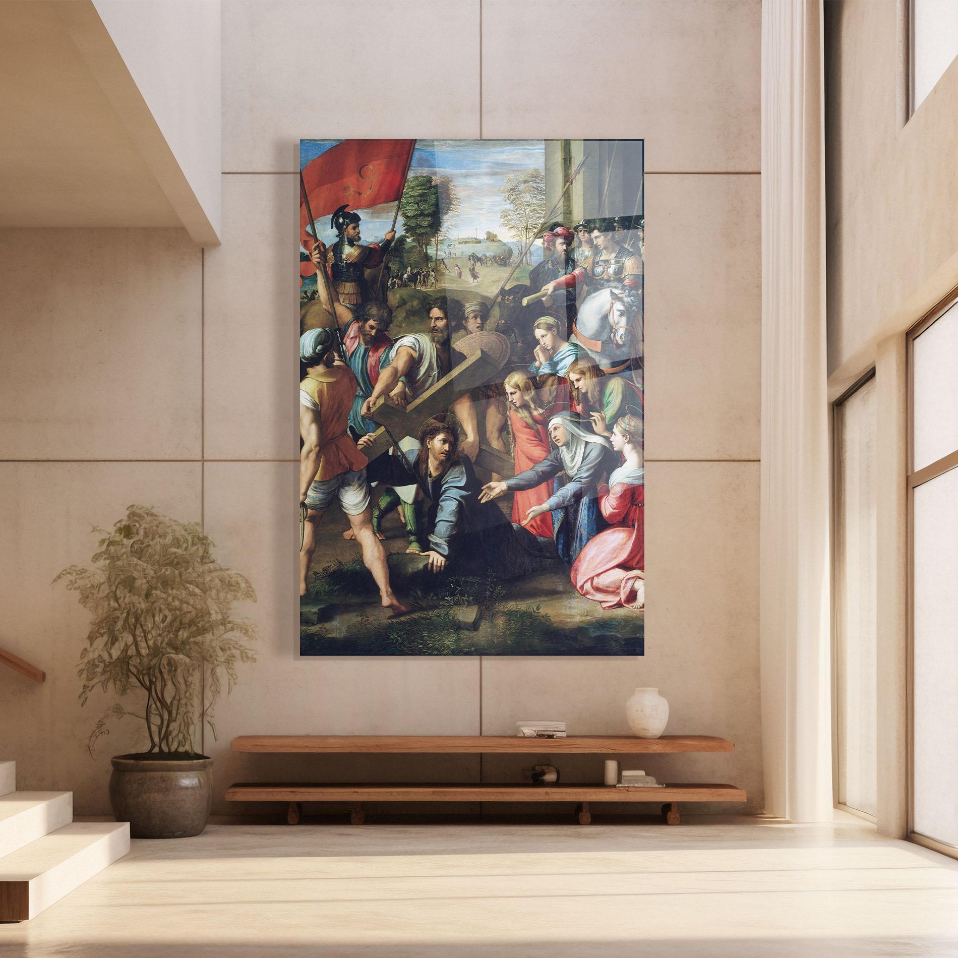 Üvegkép Taking The Cross mockup 8