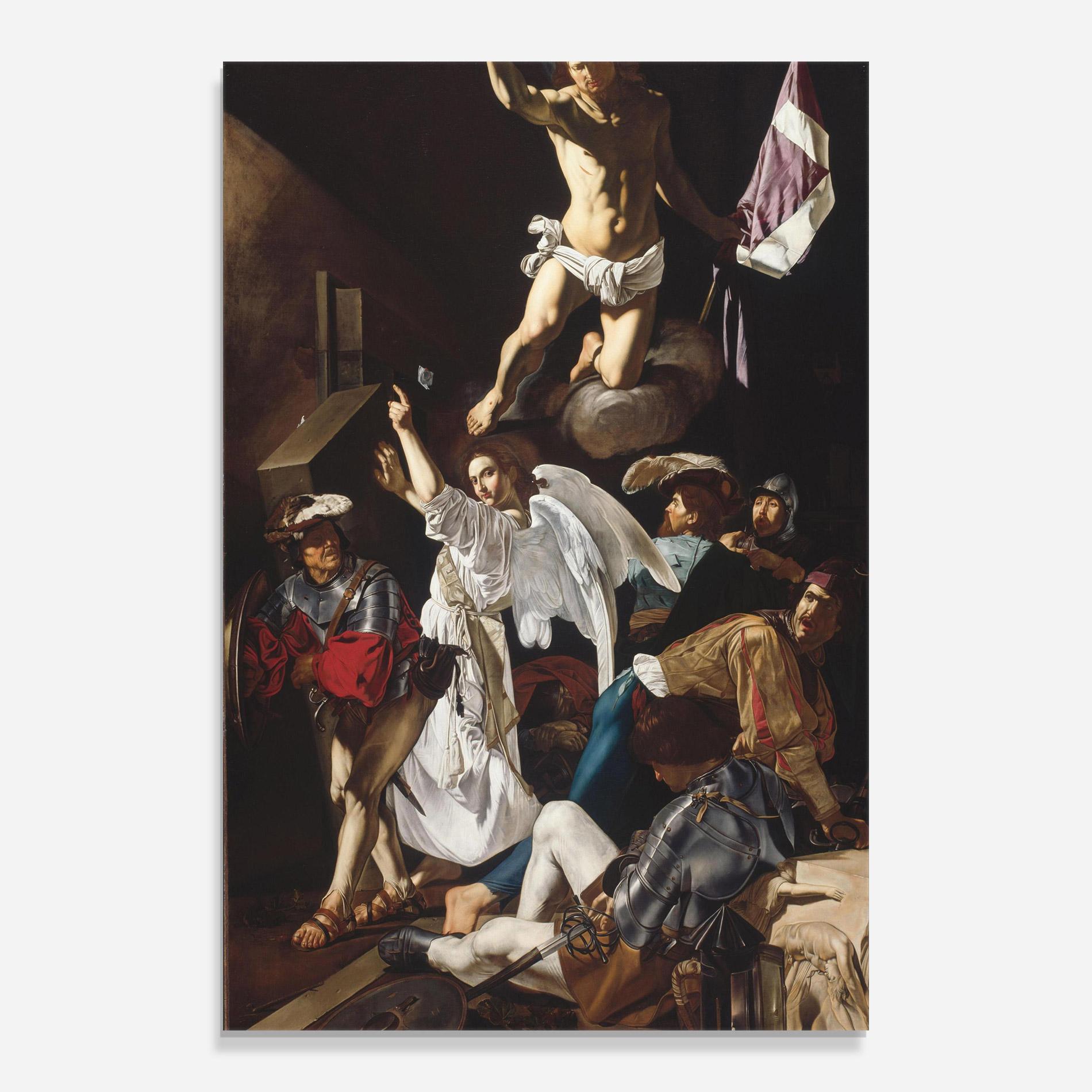 Üvegkép Angel Painting mockup 0