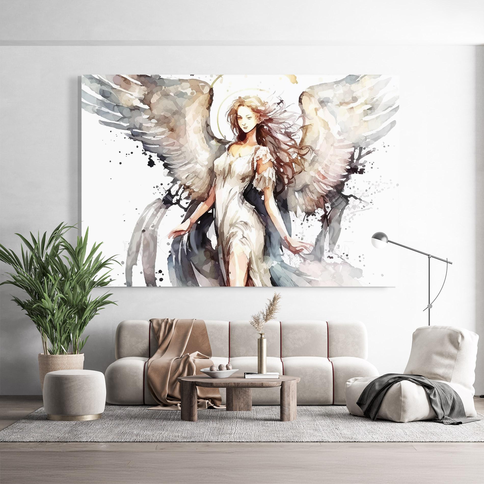 Üvegkép Angel Lady mockup 9