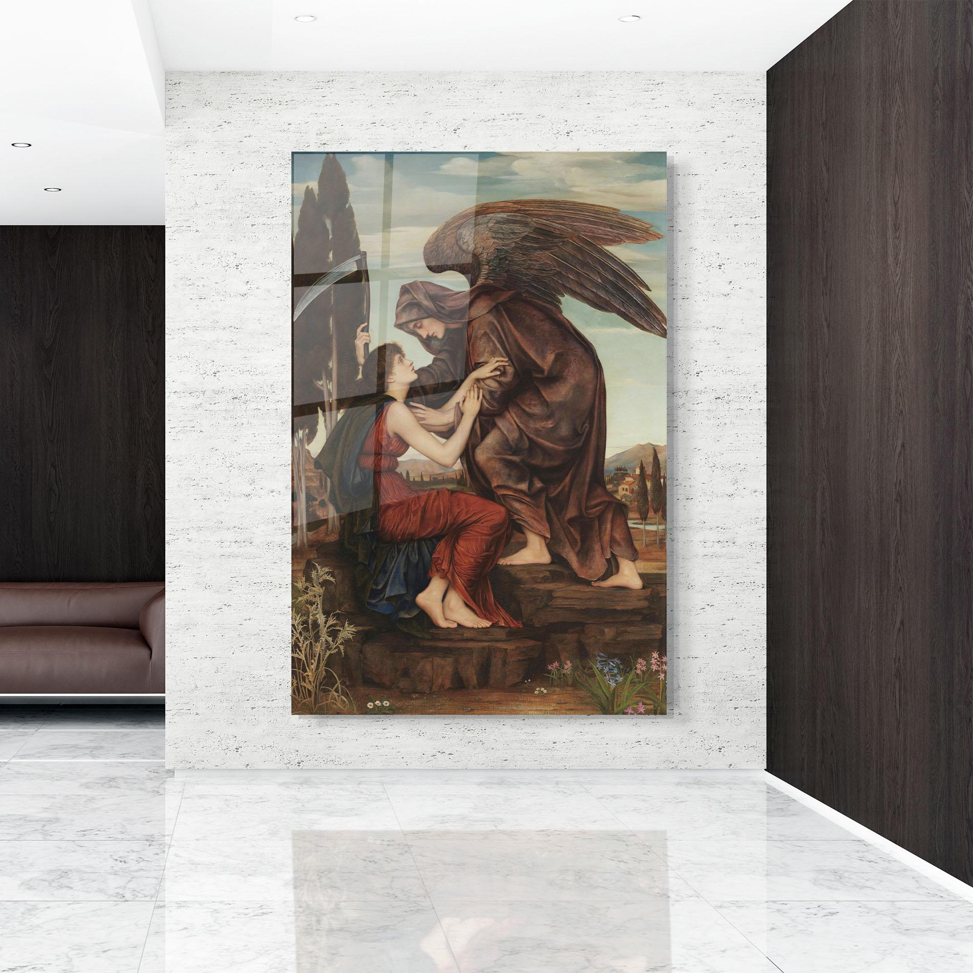 Üvegkép Angel Of Death mockup 9