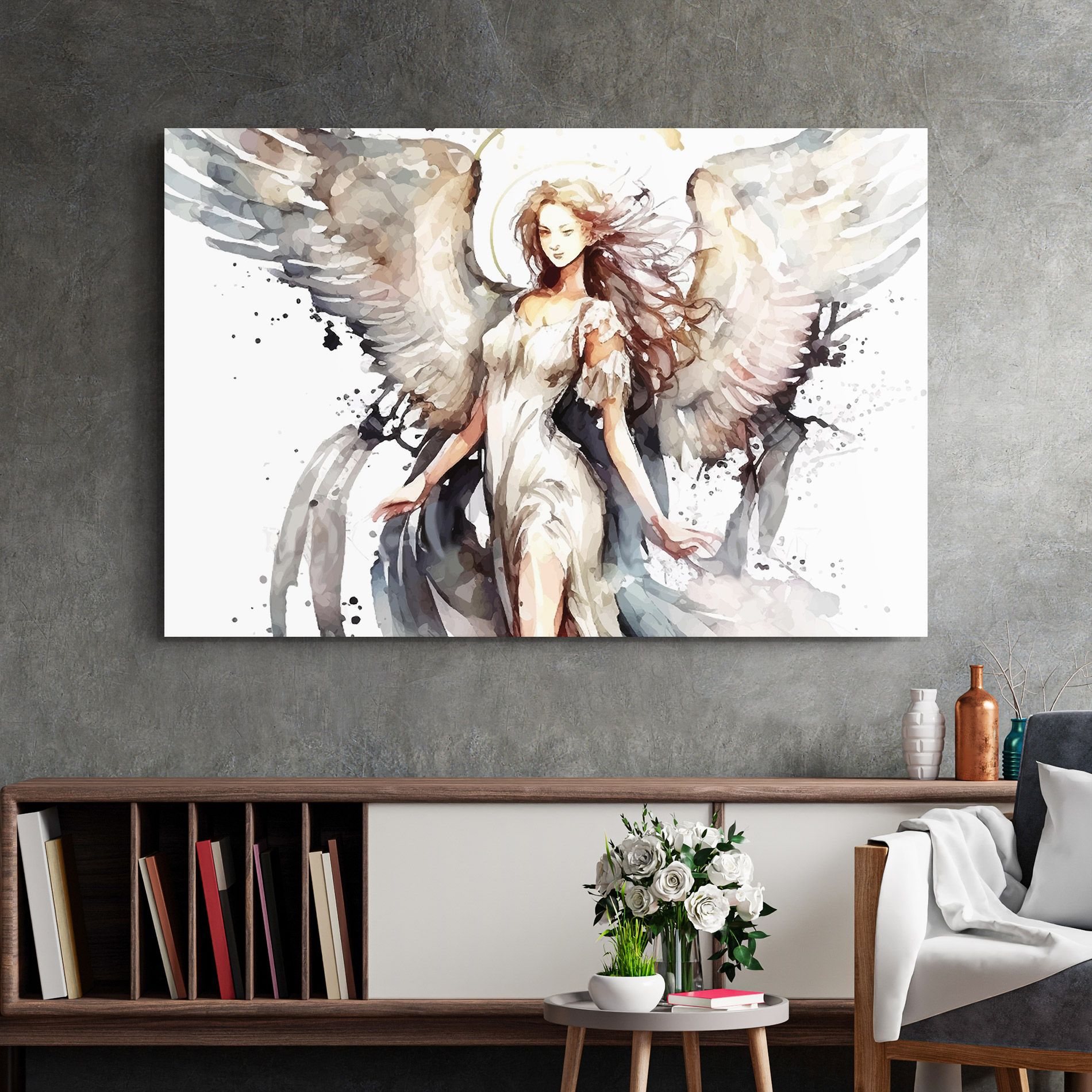 Angel Lady mockup 2