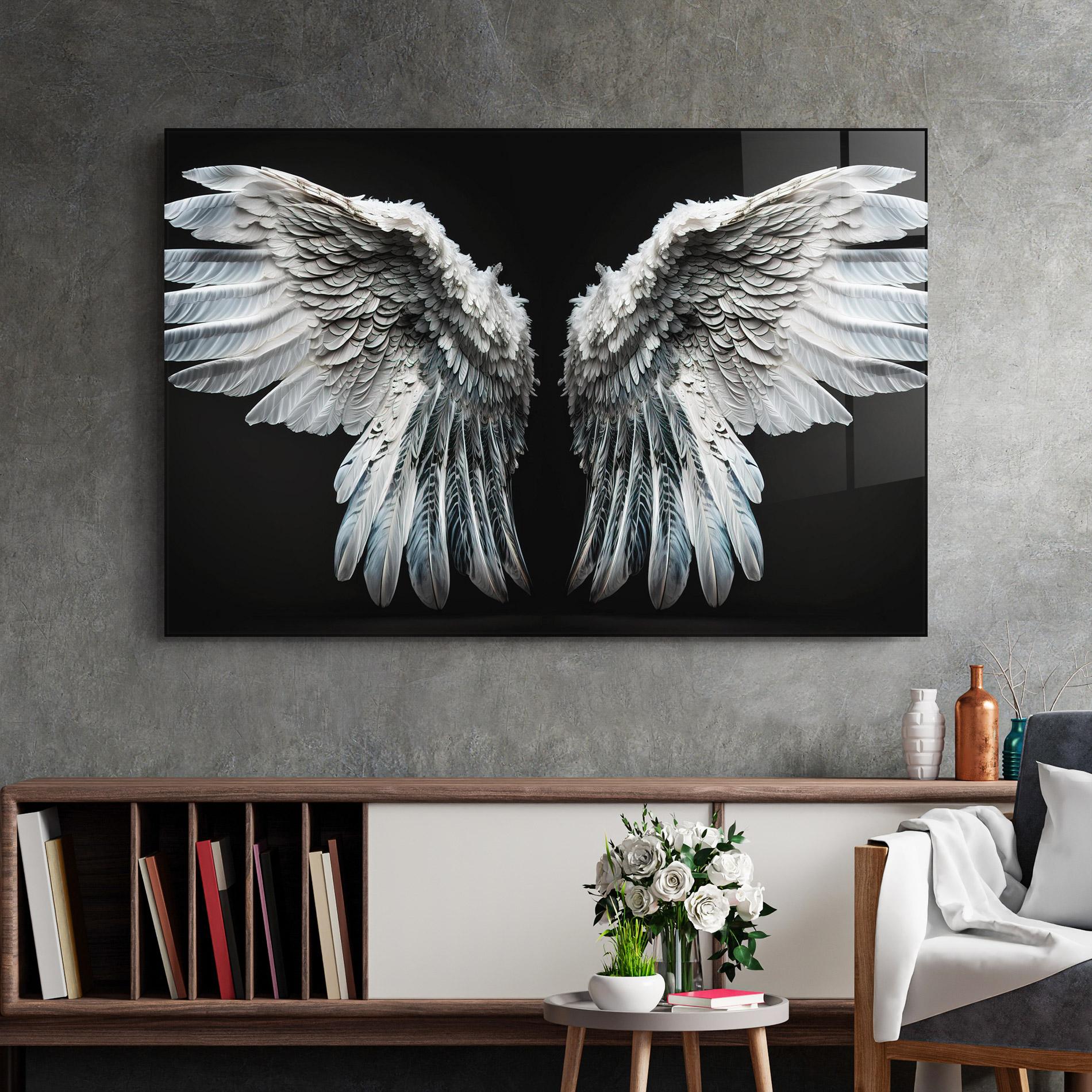 Üvegkép Big Angel Wings mockup 2