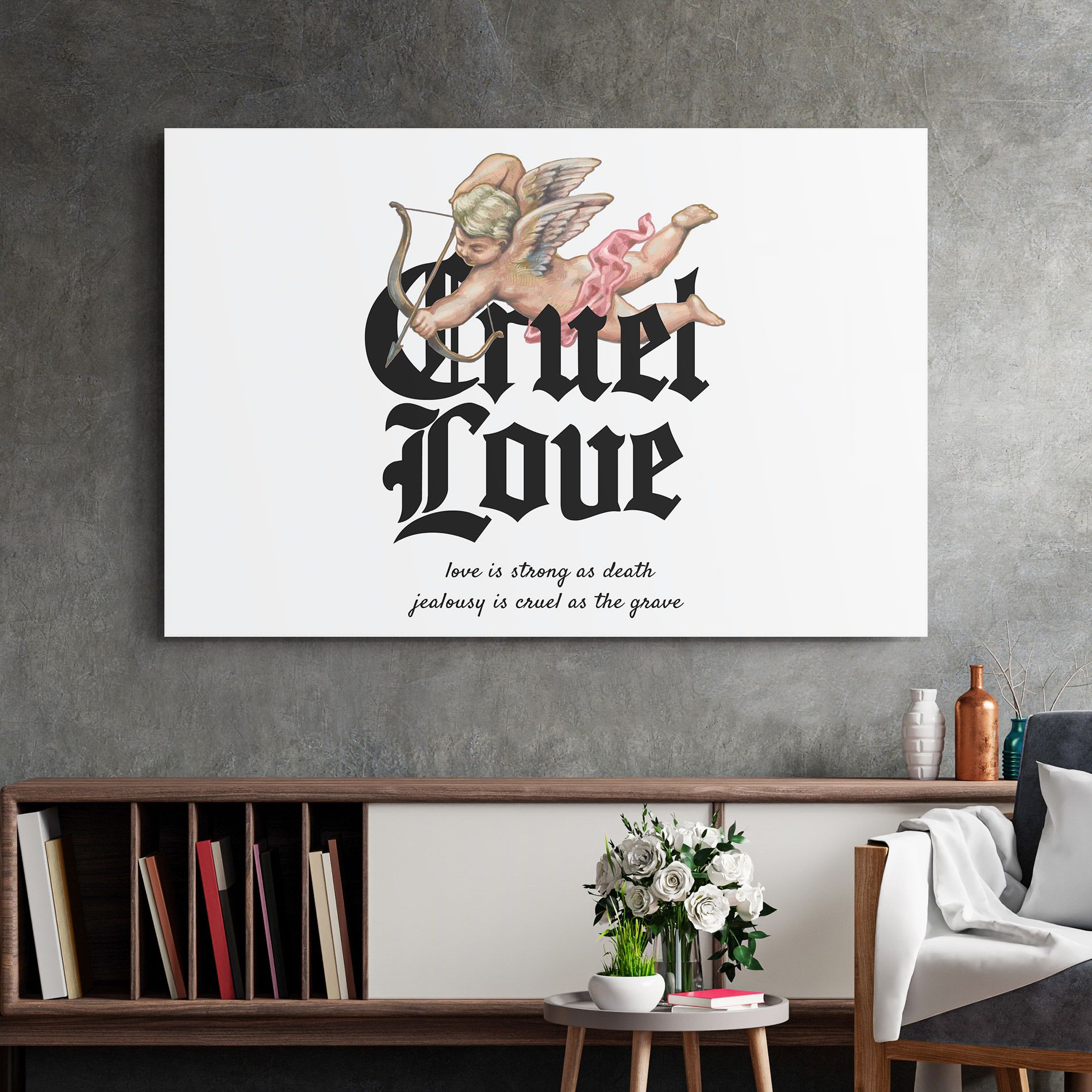 Cruel Love mockup 2