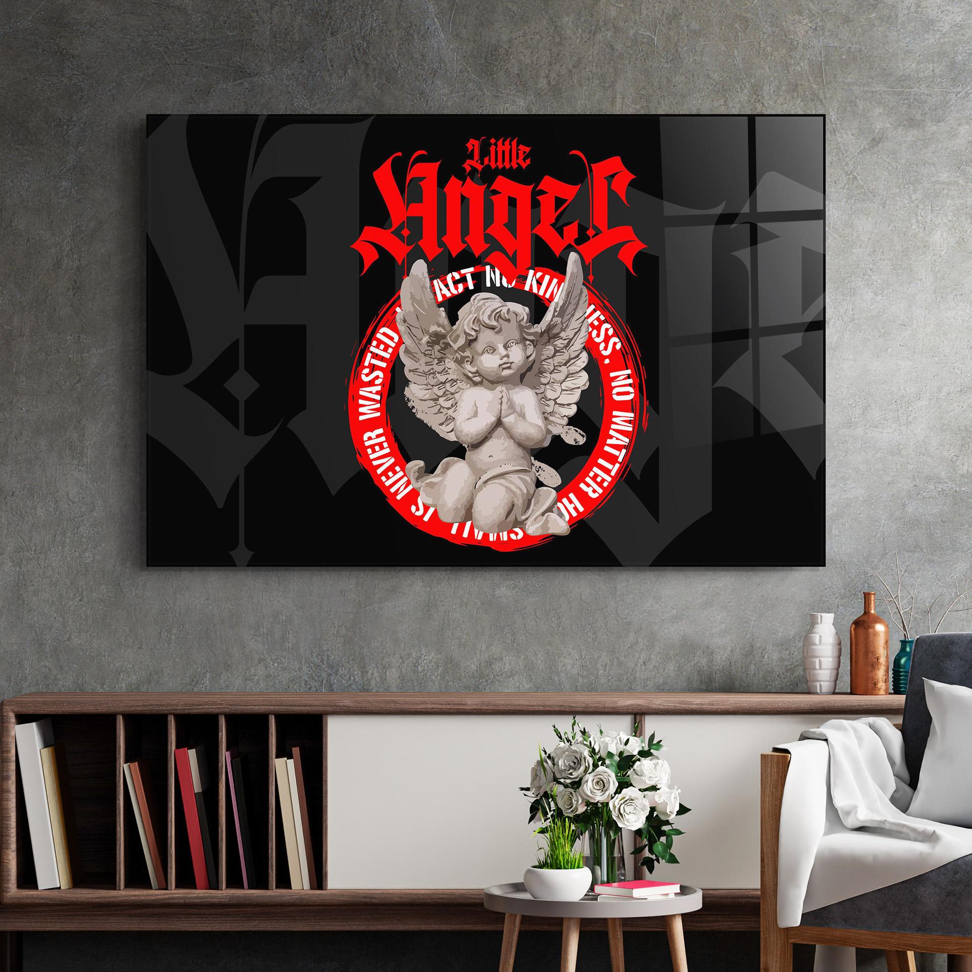 Üvegkép Little Angel mockup 2