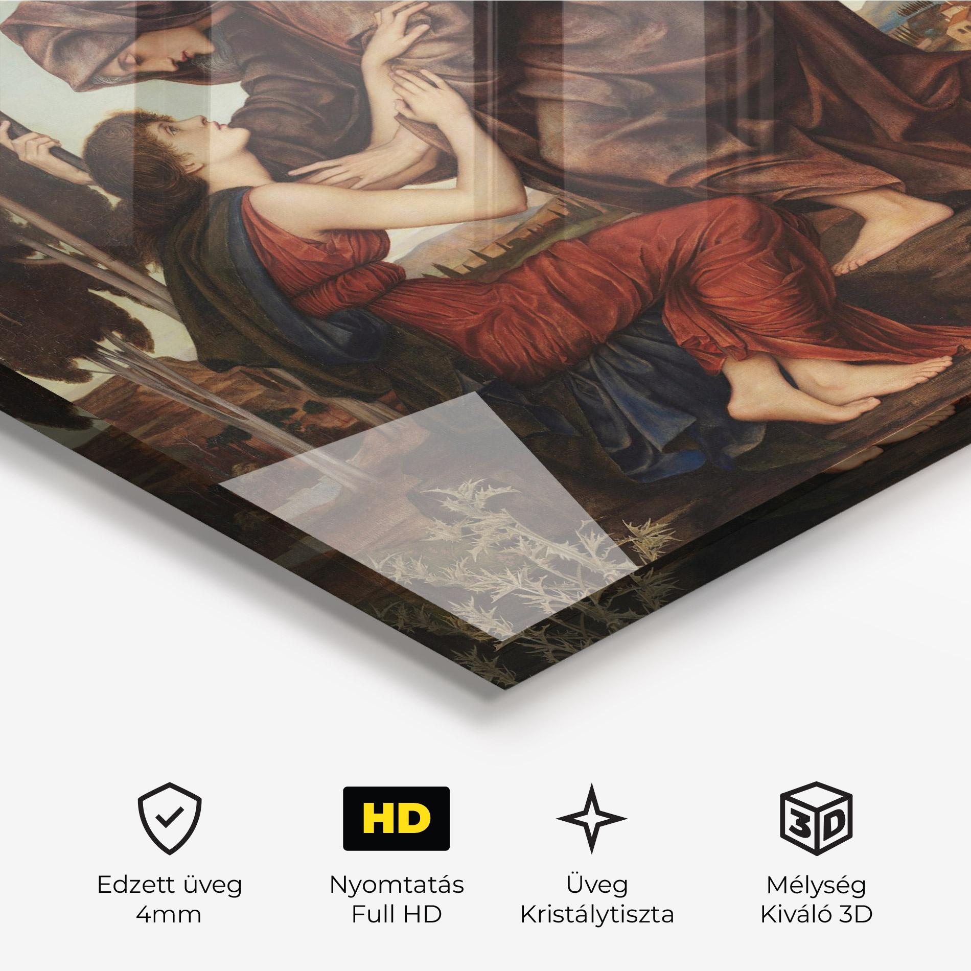 Üvegkép Angel Of Death mockup 3