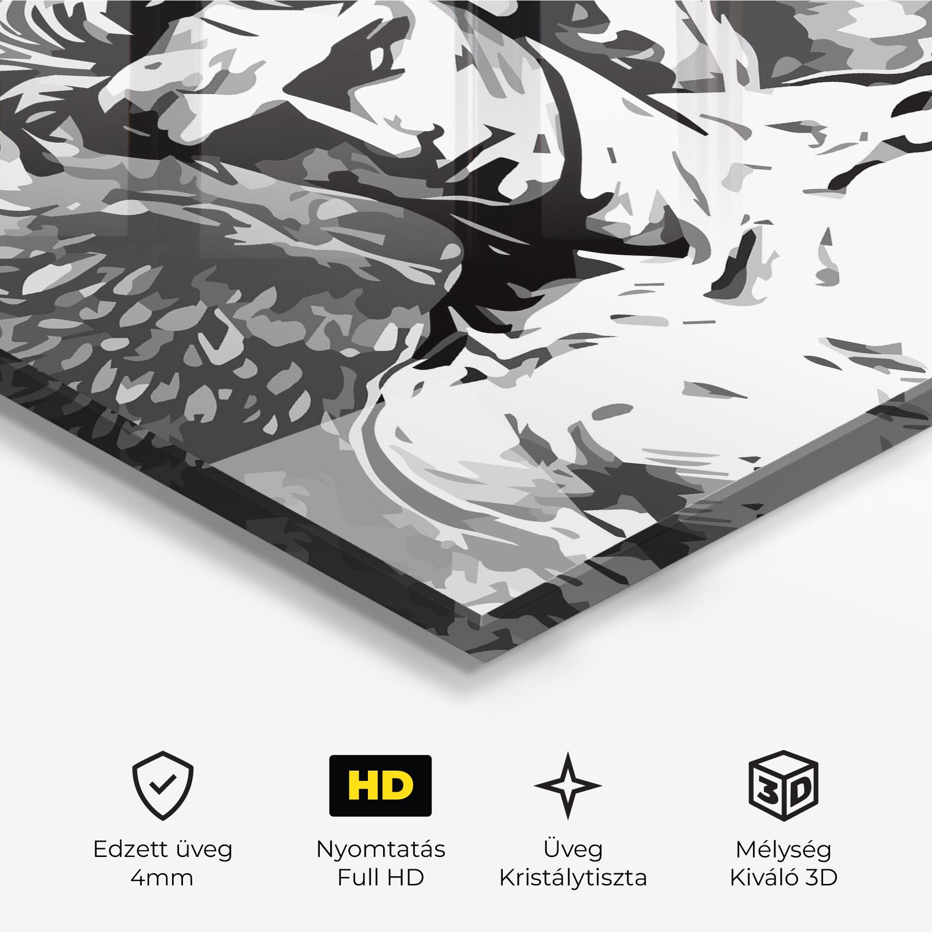 Üvegkép Beautiful Angel mockup 3