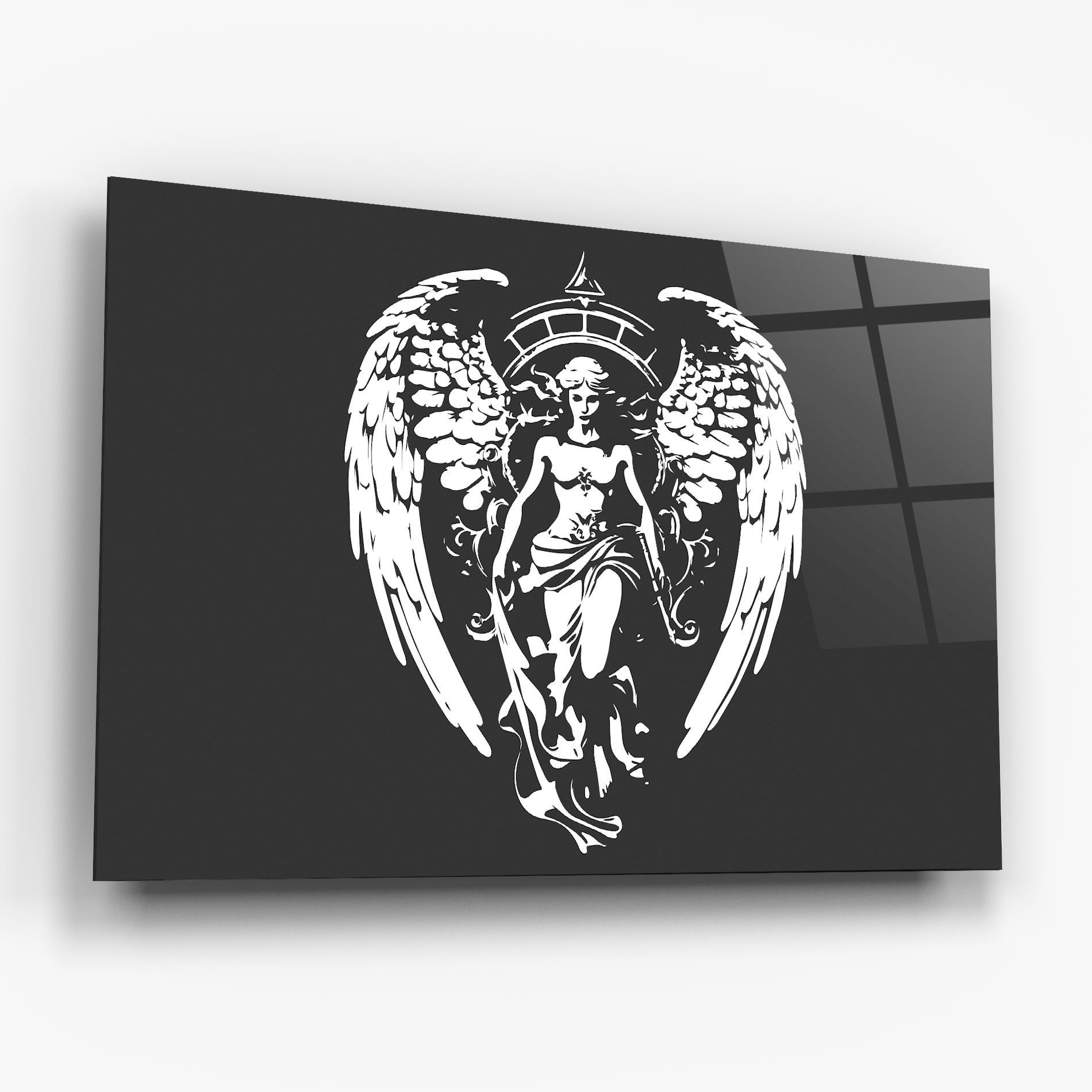 Üvegkép Angel Of Jewels mockup 6