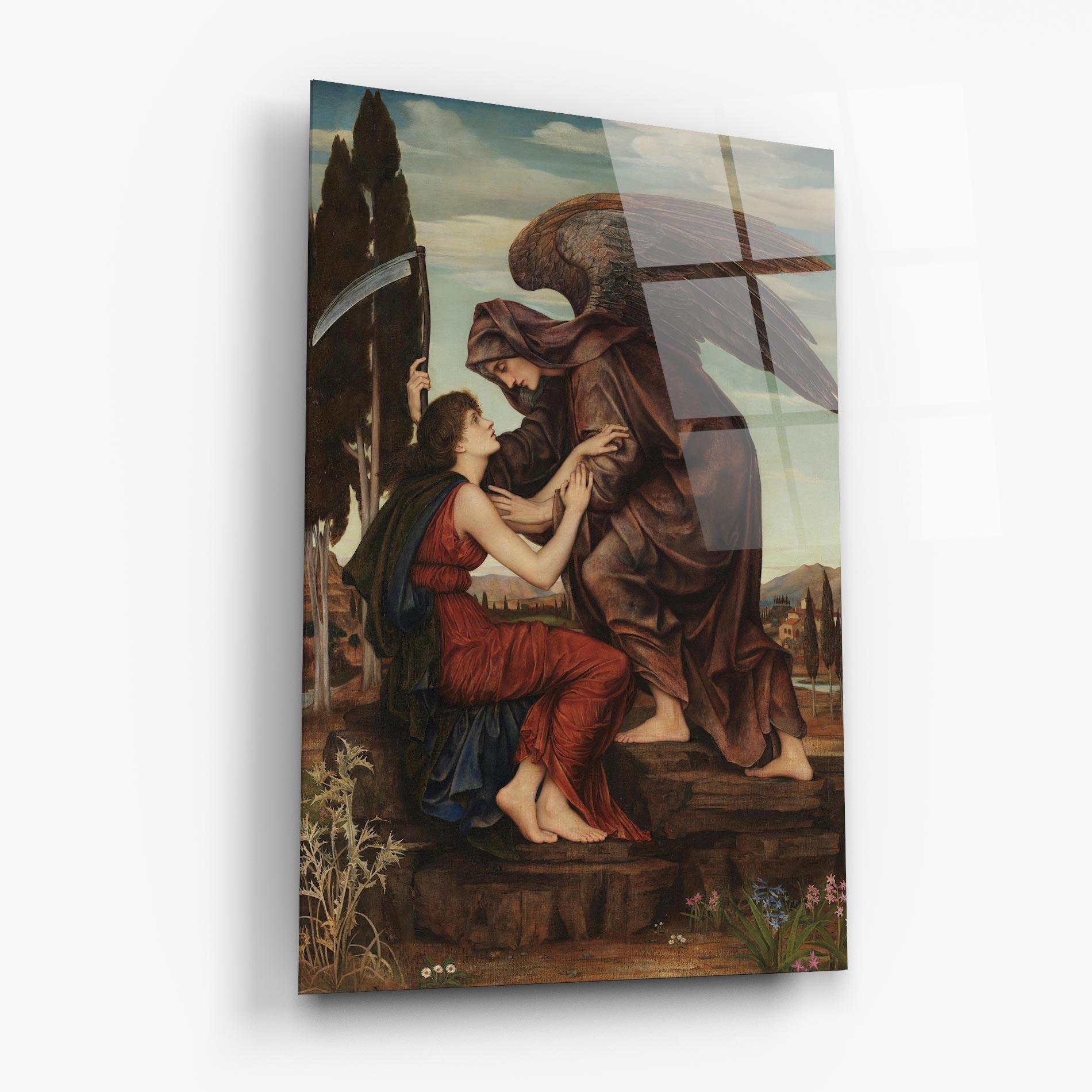 Üvegkép Angel Of Death mockup 6