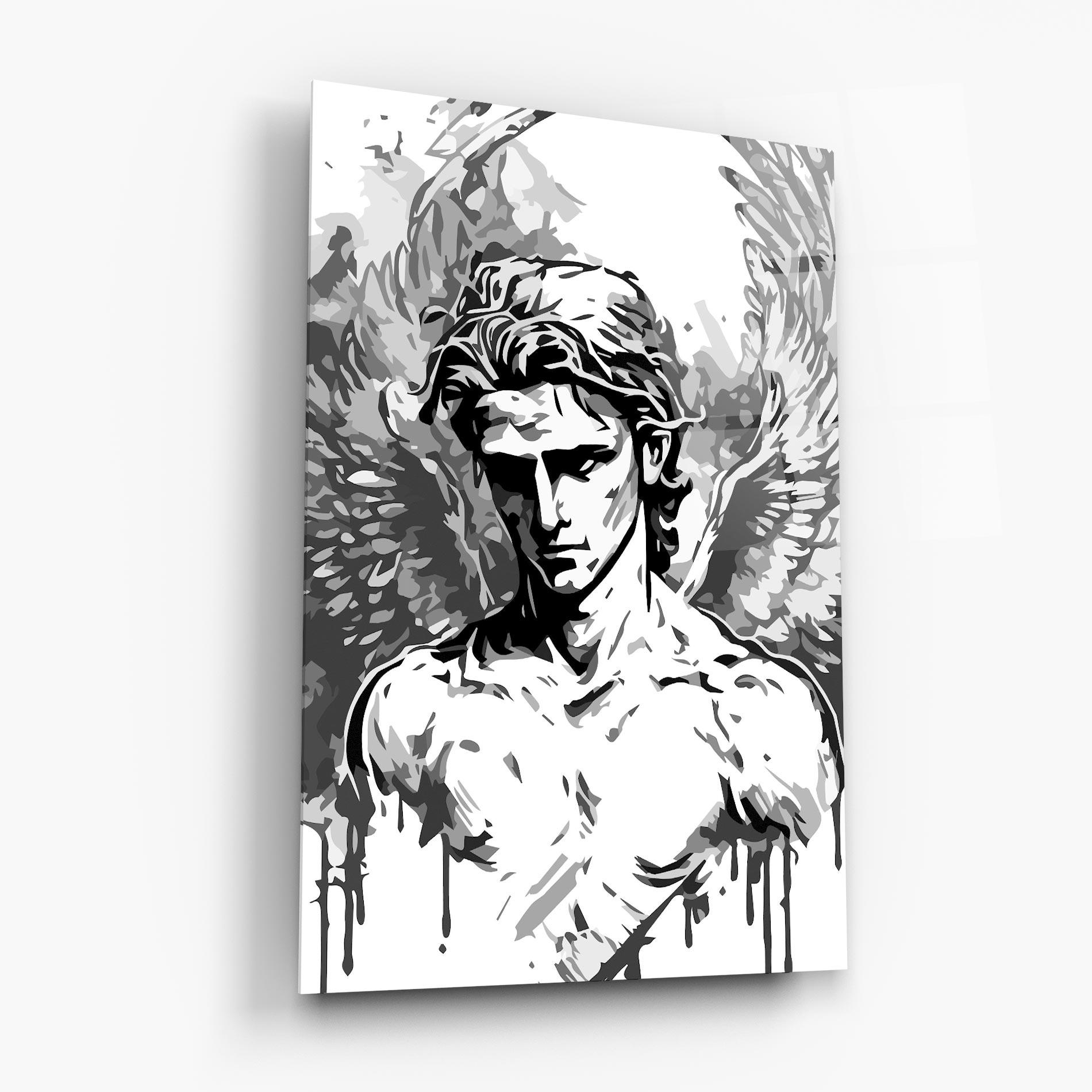 Üvegkép Beautiful Angel mockup 6