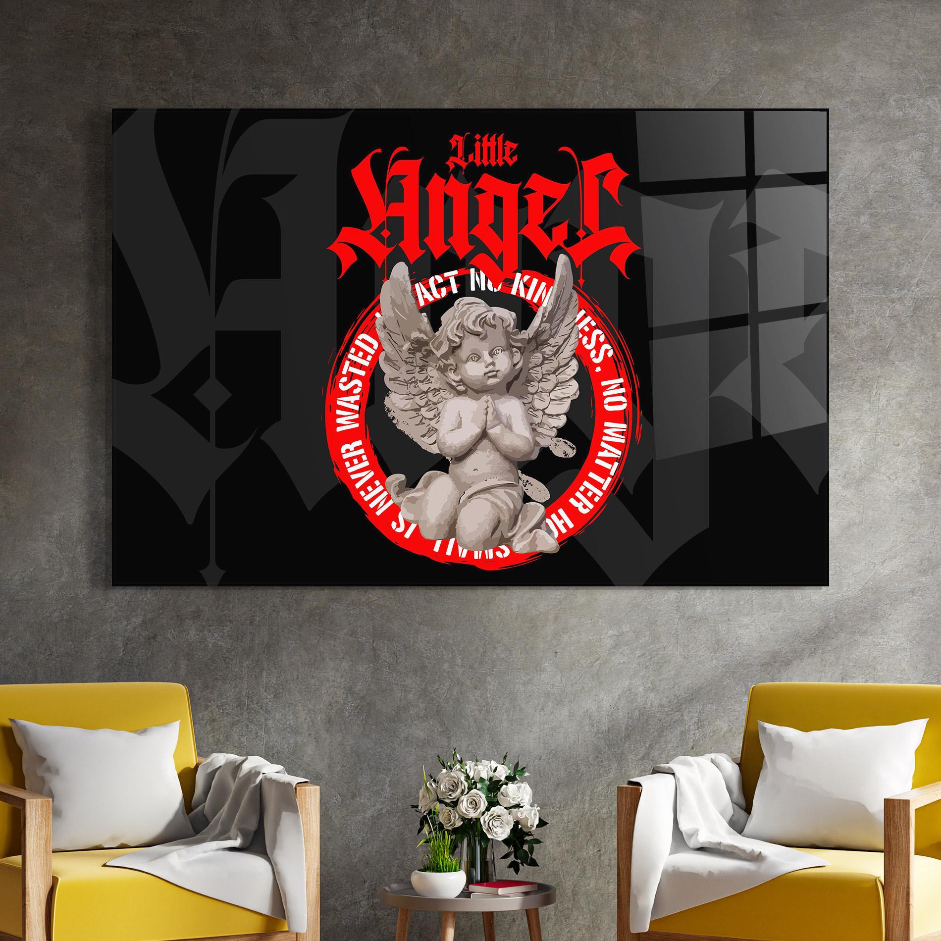 Üvegkép Little Angel mockup 4