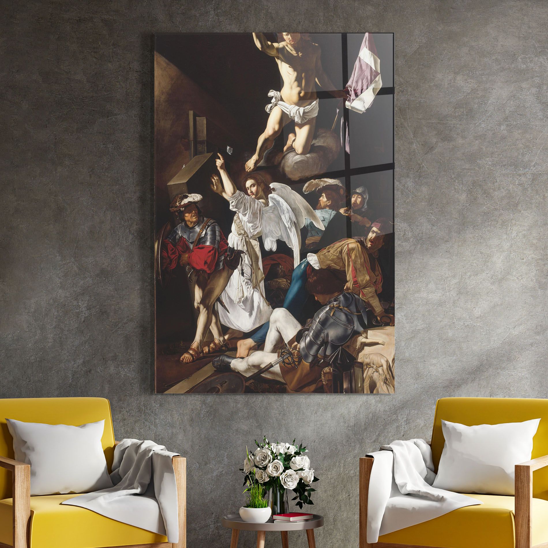 Angel Painting mockup 4