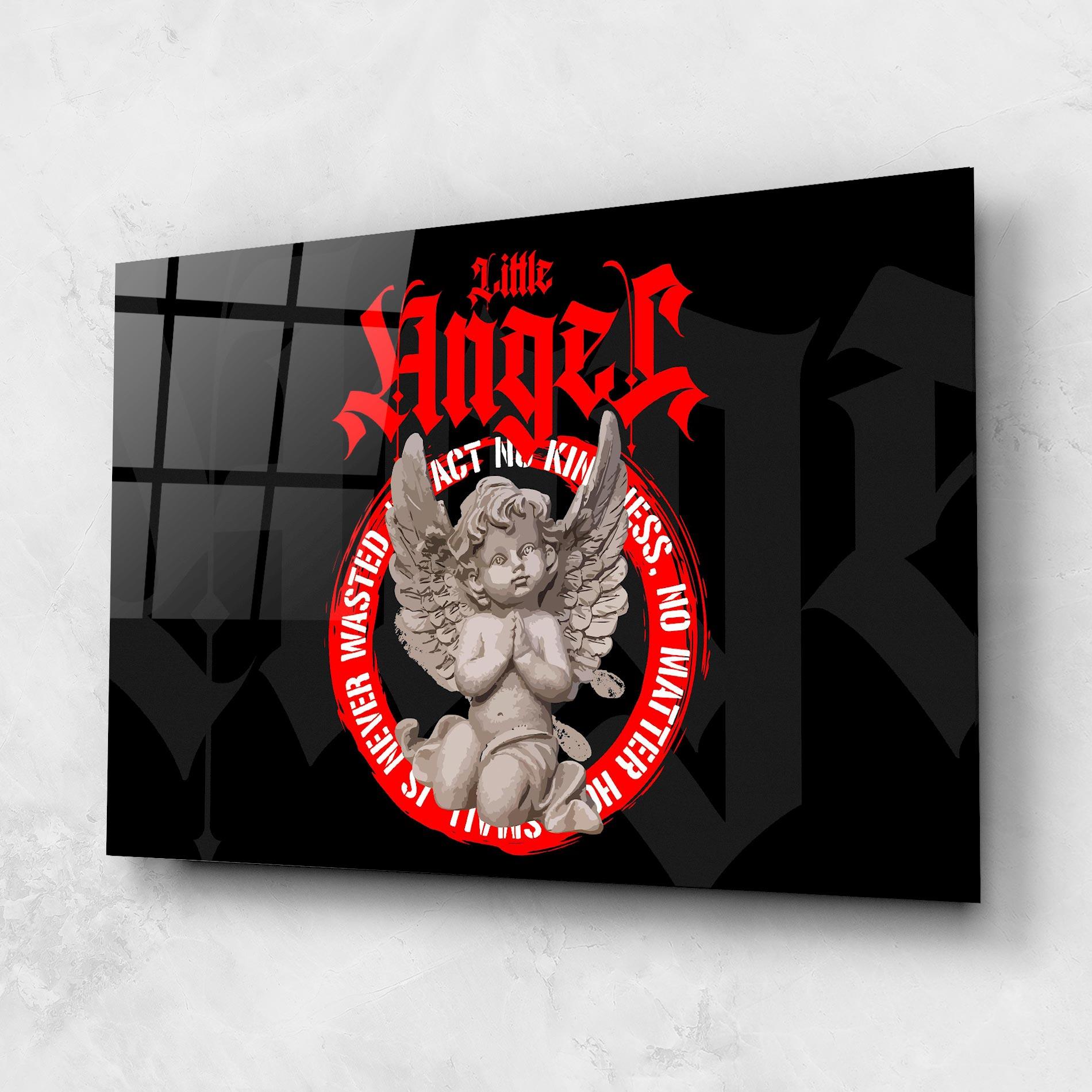 Üvegkép Little Angel mockup 1