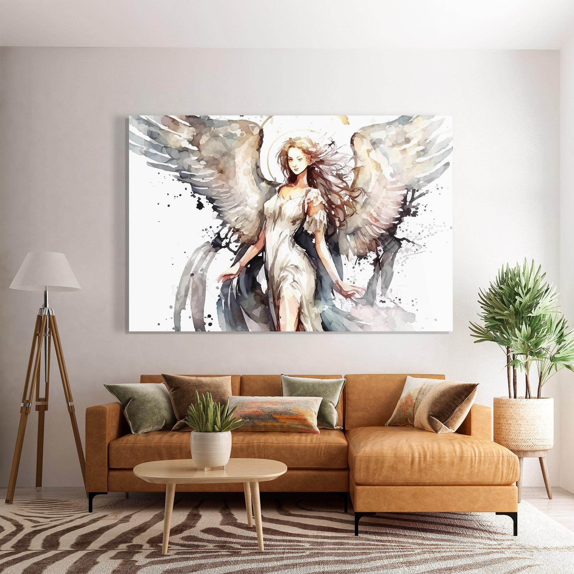 Üvegkép Angel Lady mockup 7