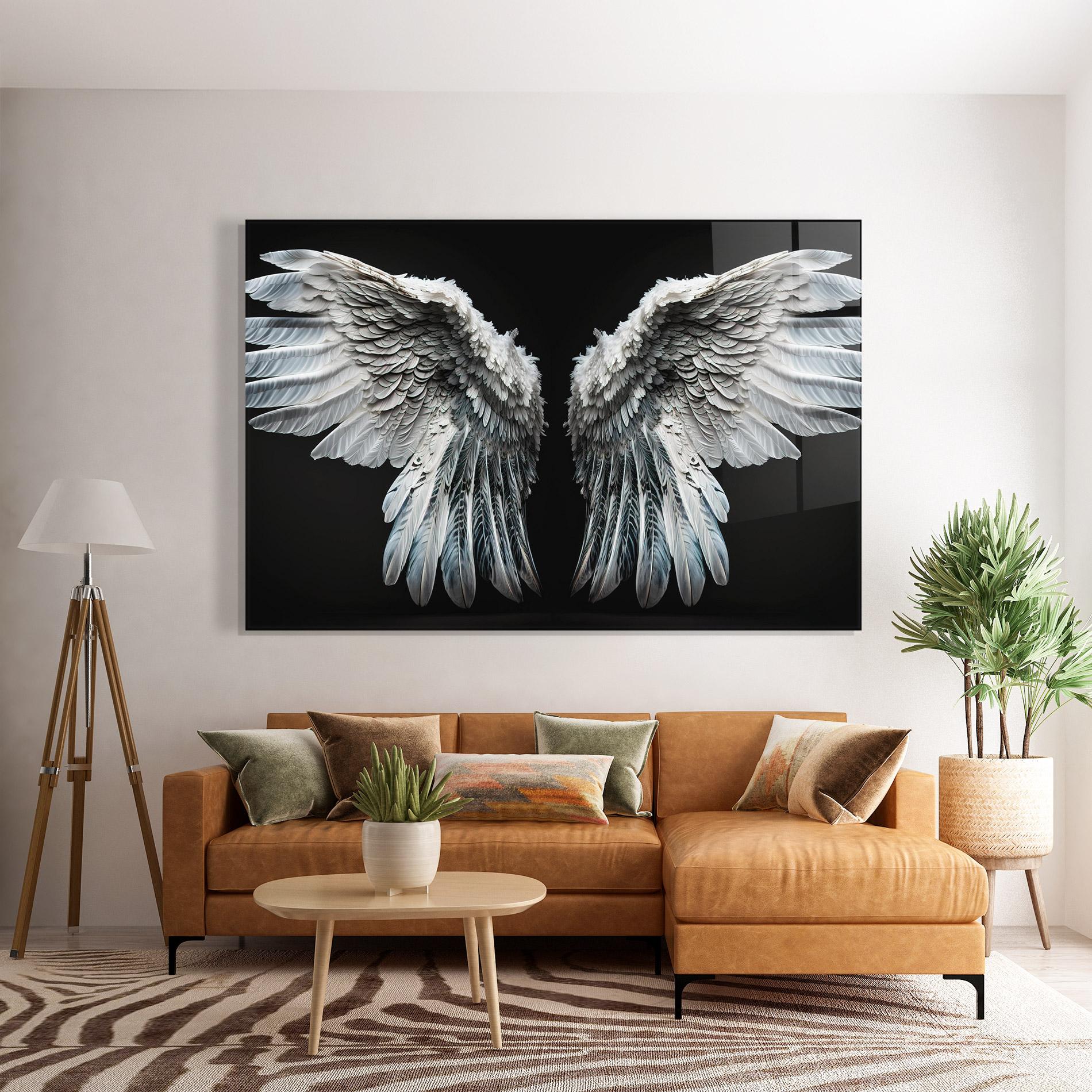 Üvegkép Big Angel Wings mockup 7
