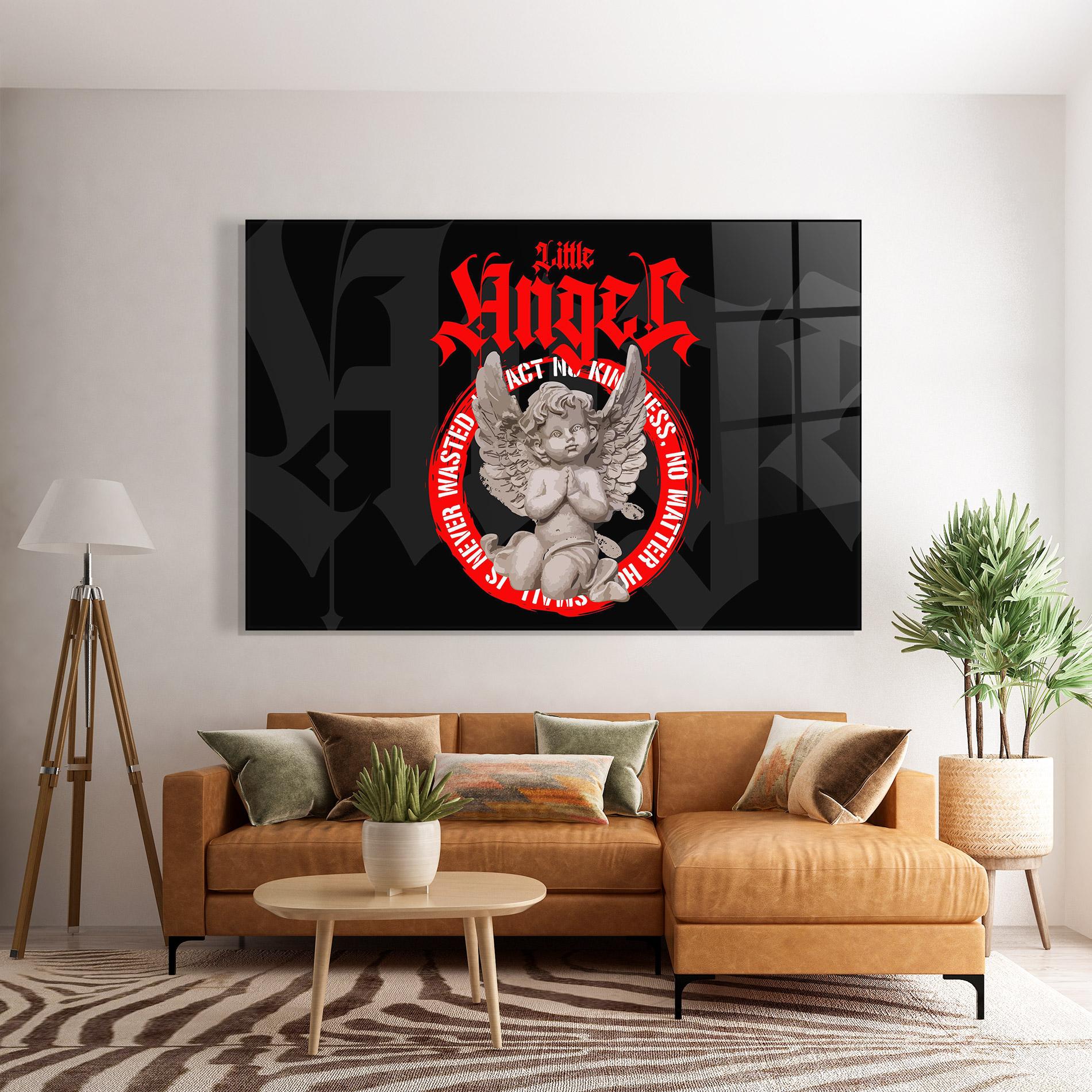 Üvegkép Little Angel mockup 7