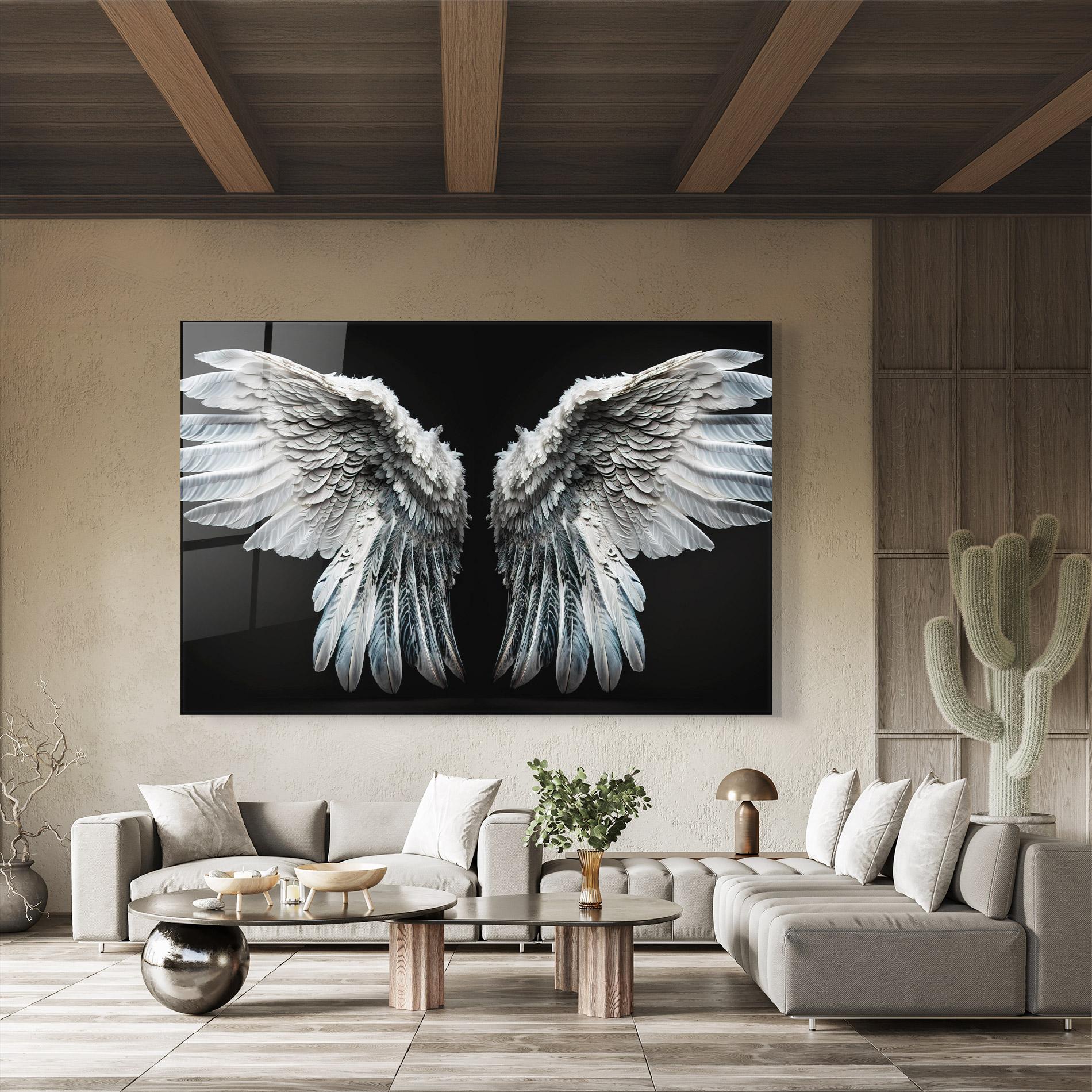 Üvegkép Big Angel Wings mockup 8