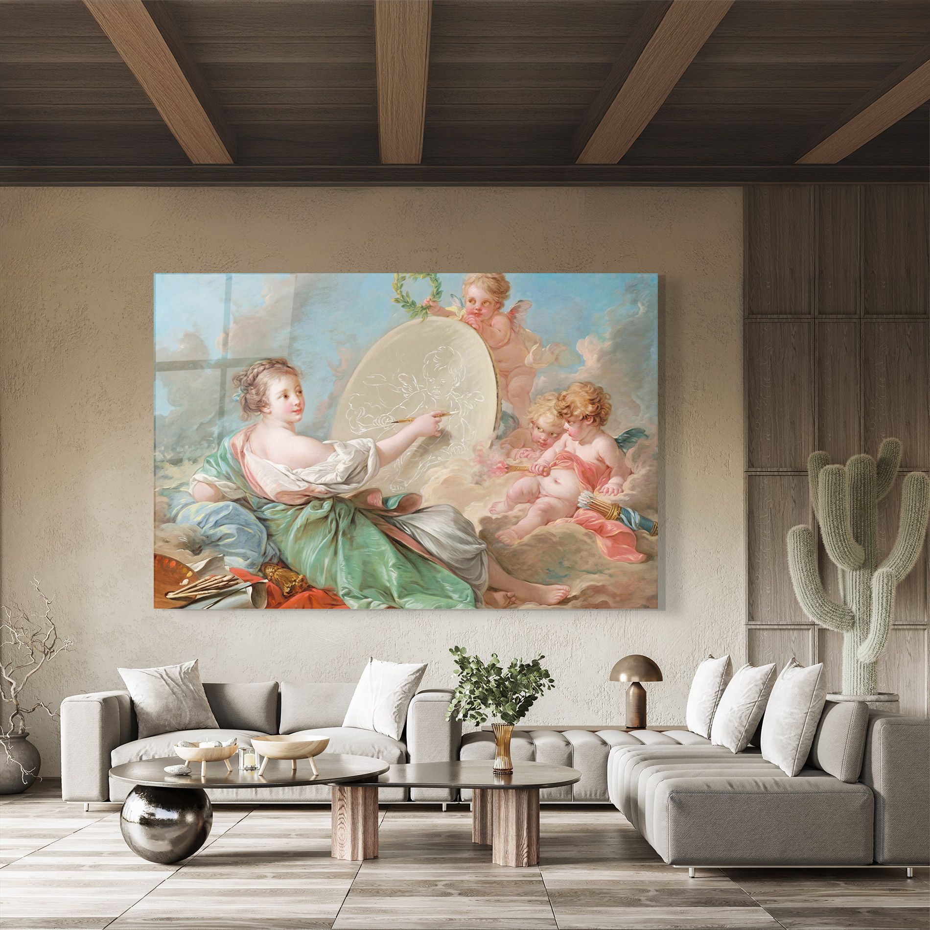 Painting Cute Angels mockup 8