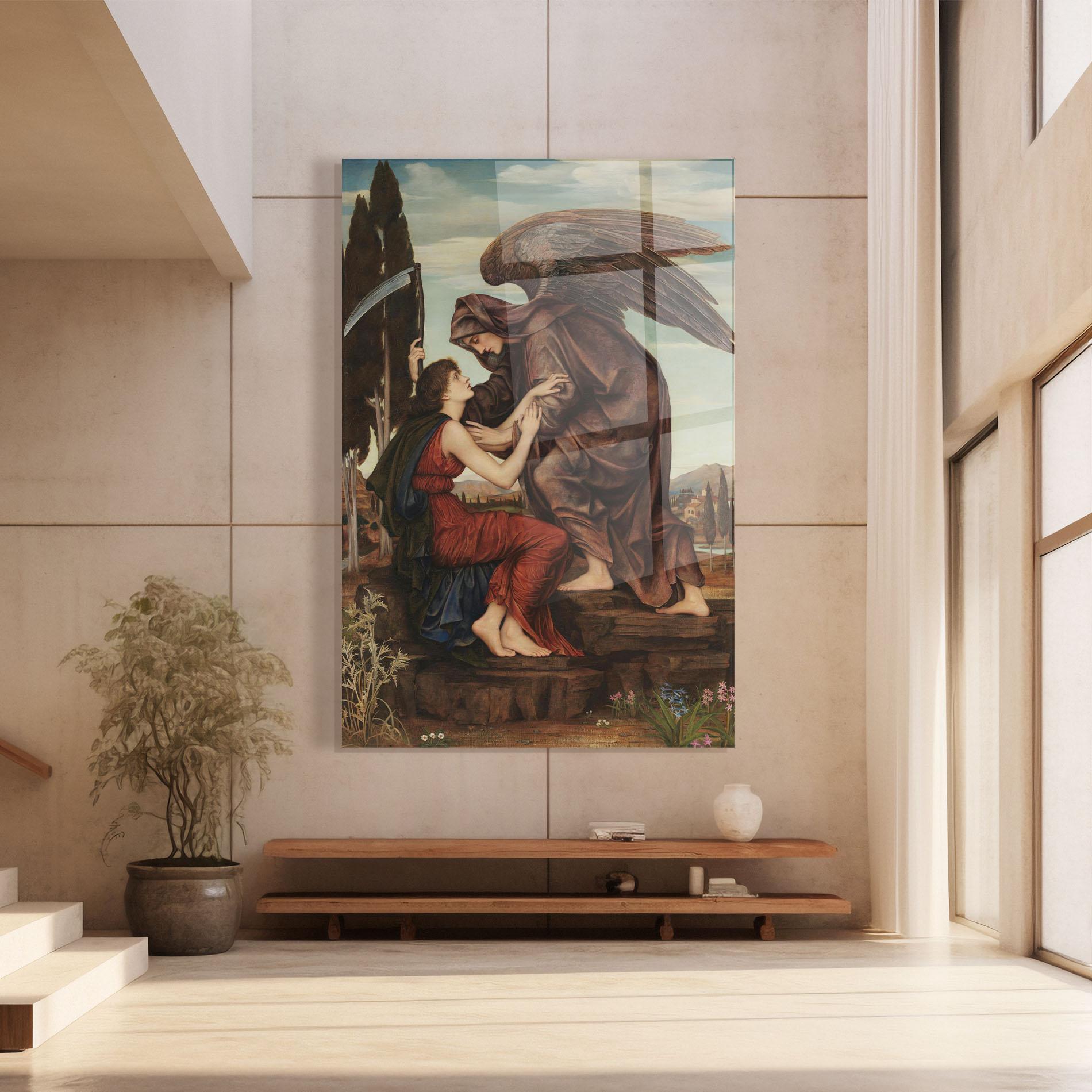 Üvegkép Angel Of Death mockup 8