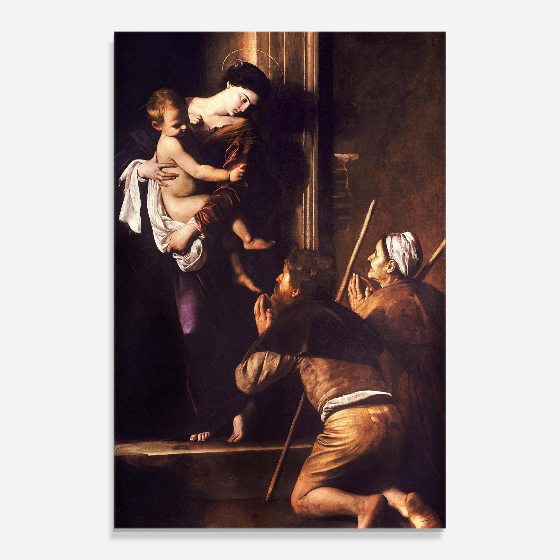 Üvegkép Madonna Di Loreto mockup 0
