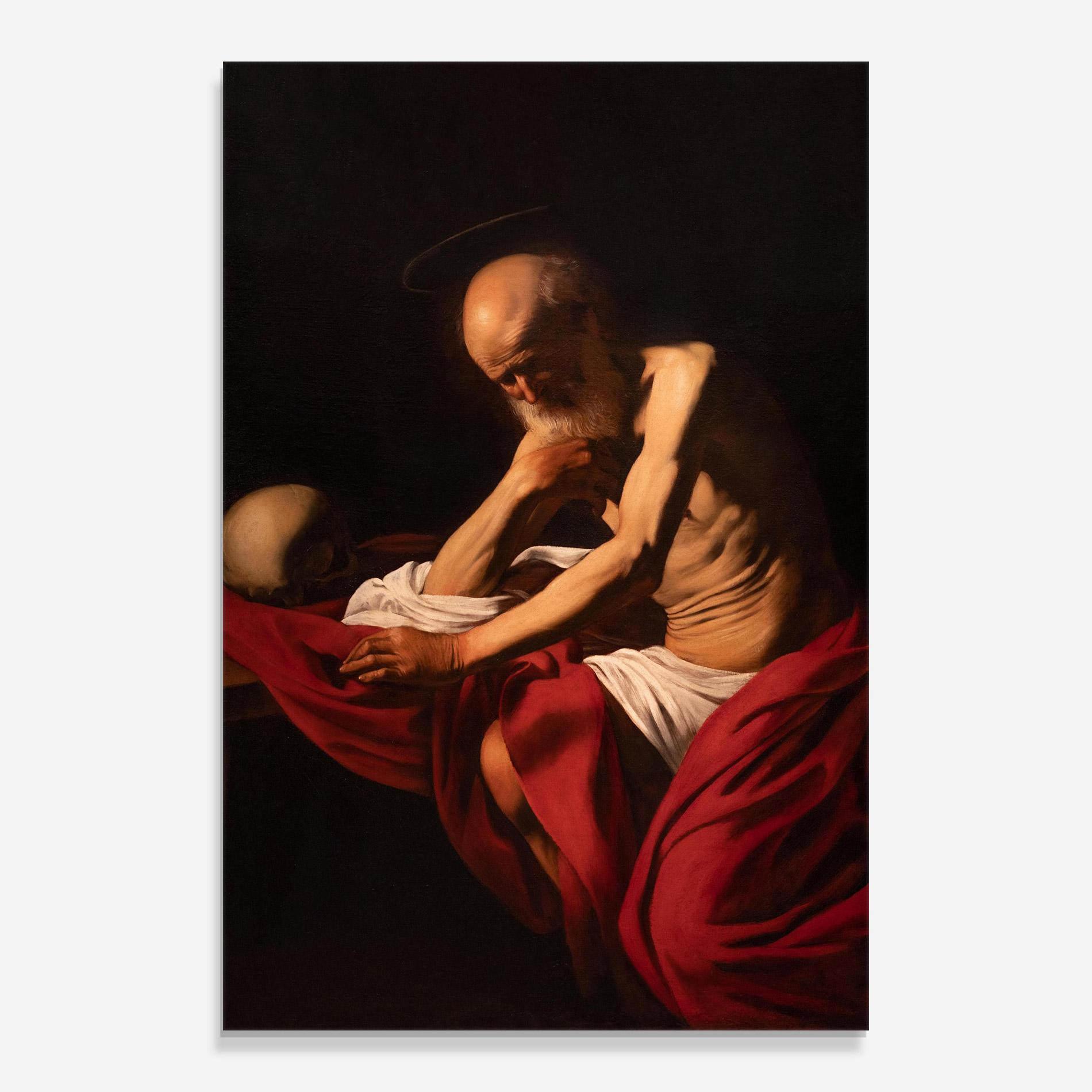 Üvegkép Sant Jeroni Penitent mockup 0