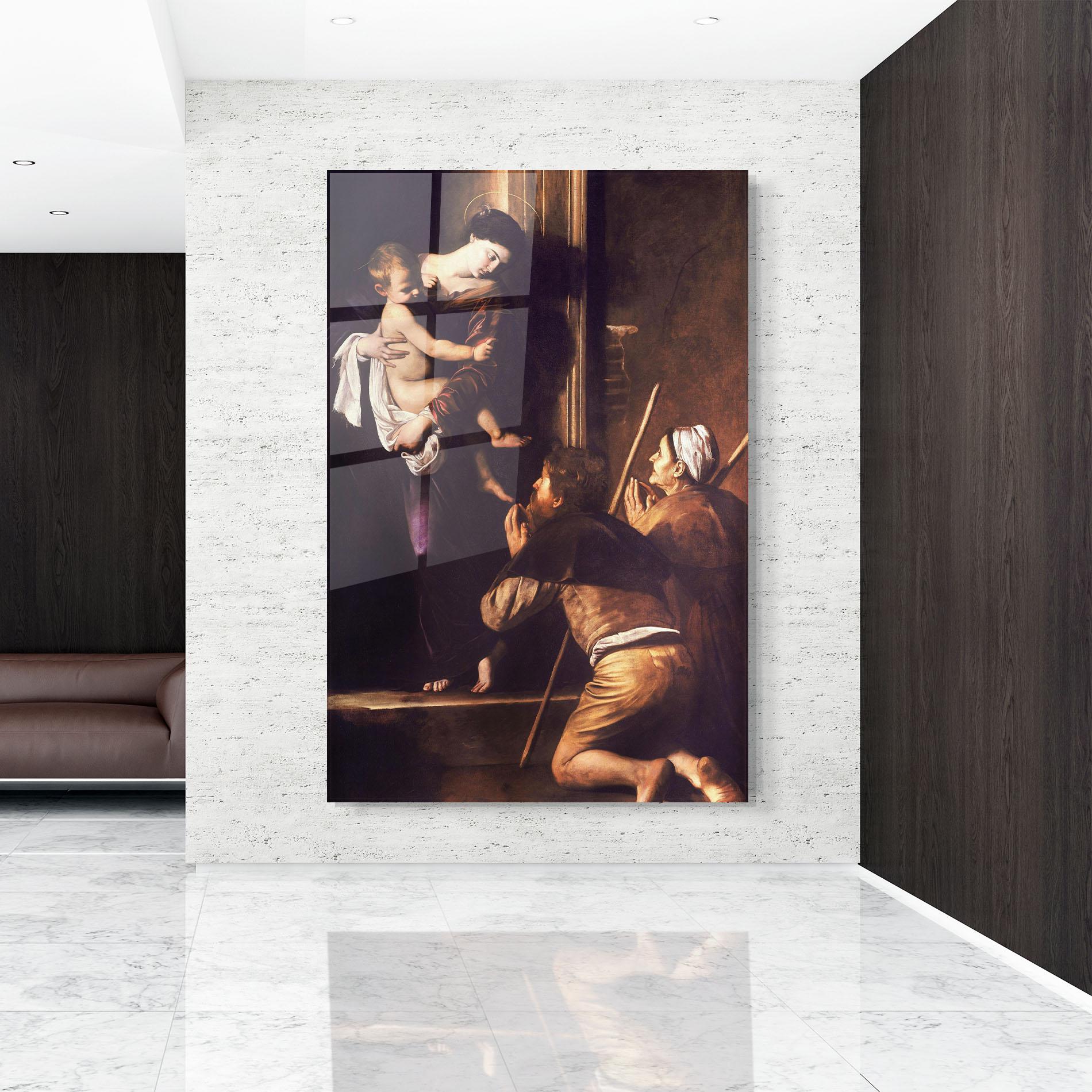 Üvegkép Madonna Di Loreto mockup 9