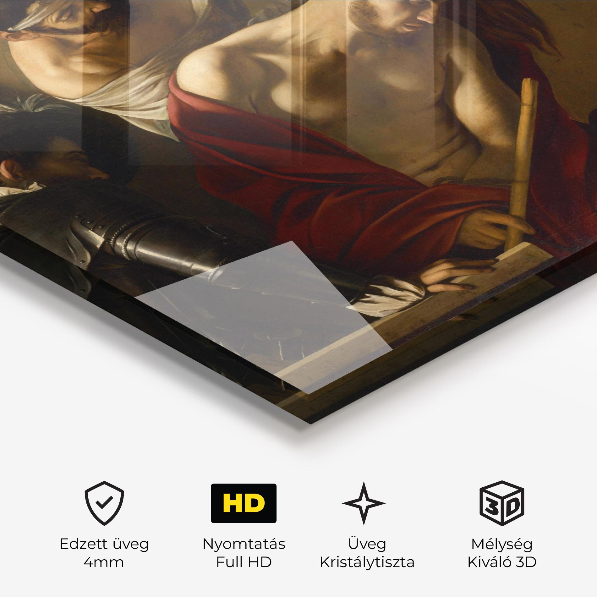 Üvegkép Crowning With Thorns mockup 3