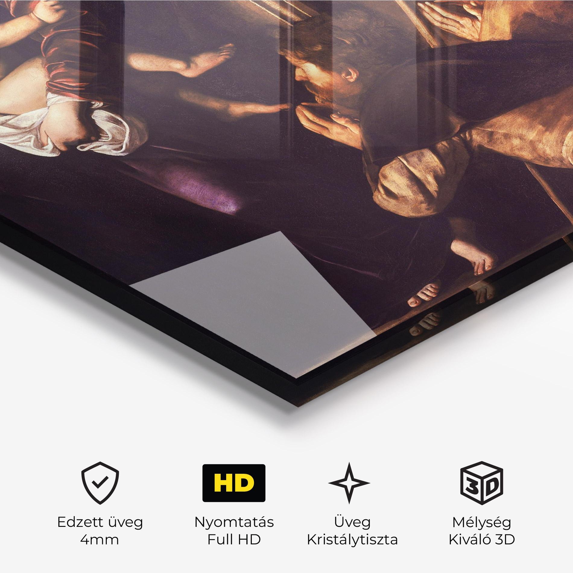Üvegkép Madonna Di Loreto mockup 3
