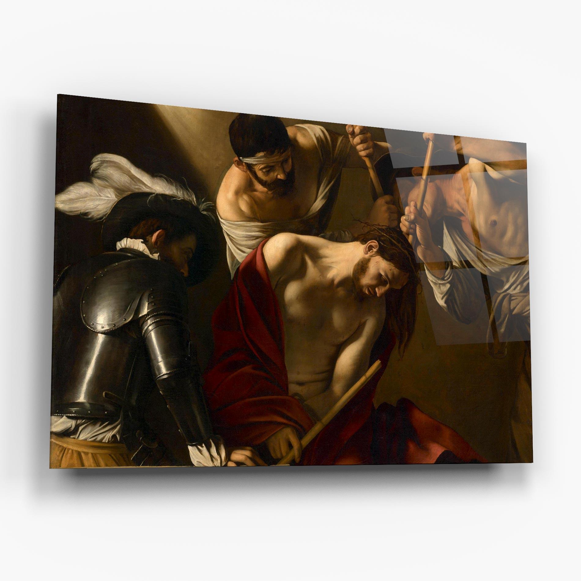 Üvegkép Crowning With Thorns mockup 6