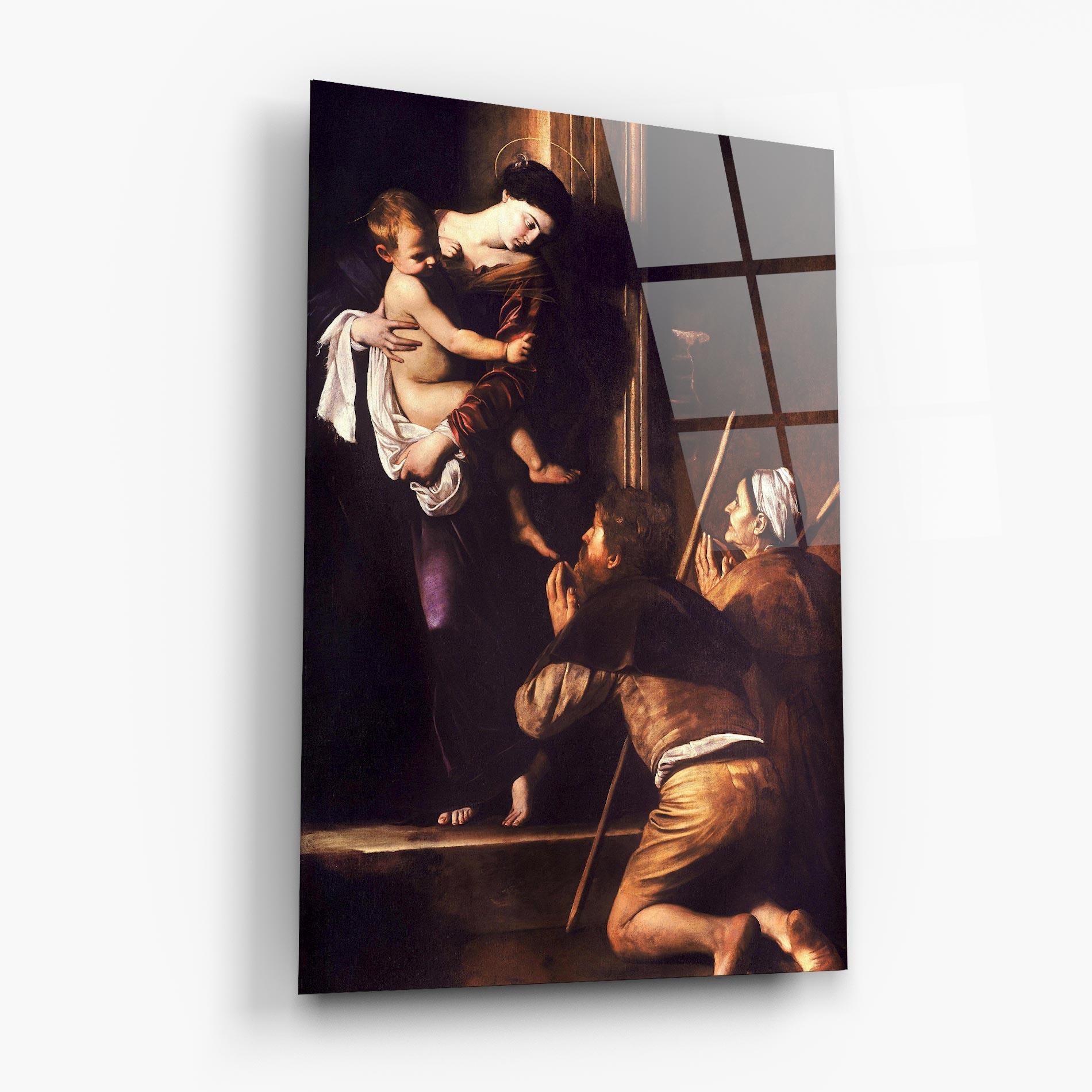 Üvegkép Madonna Di Loreto mockup 6
