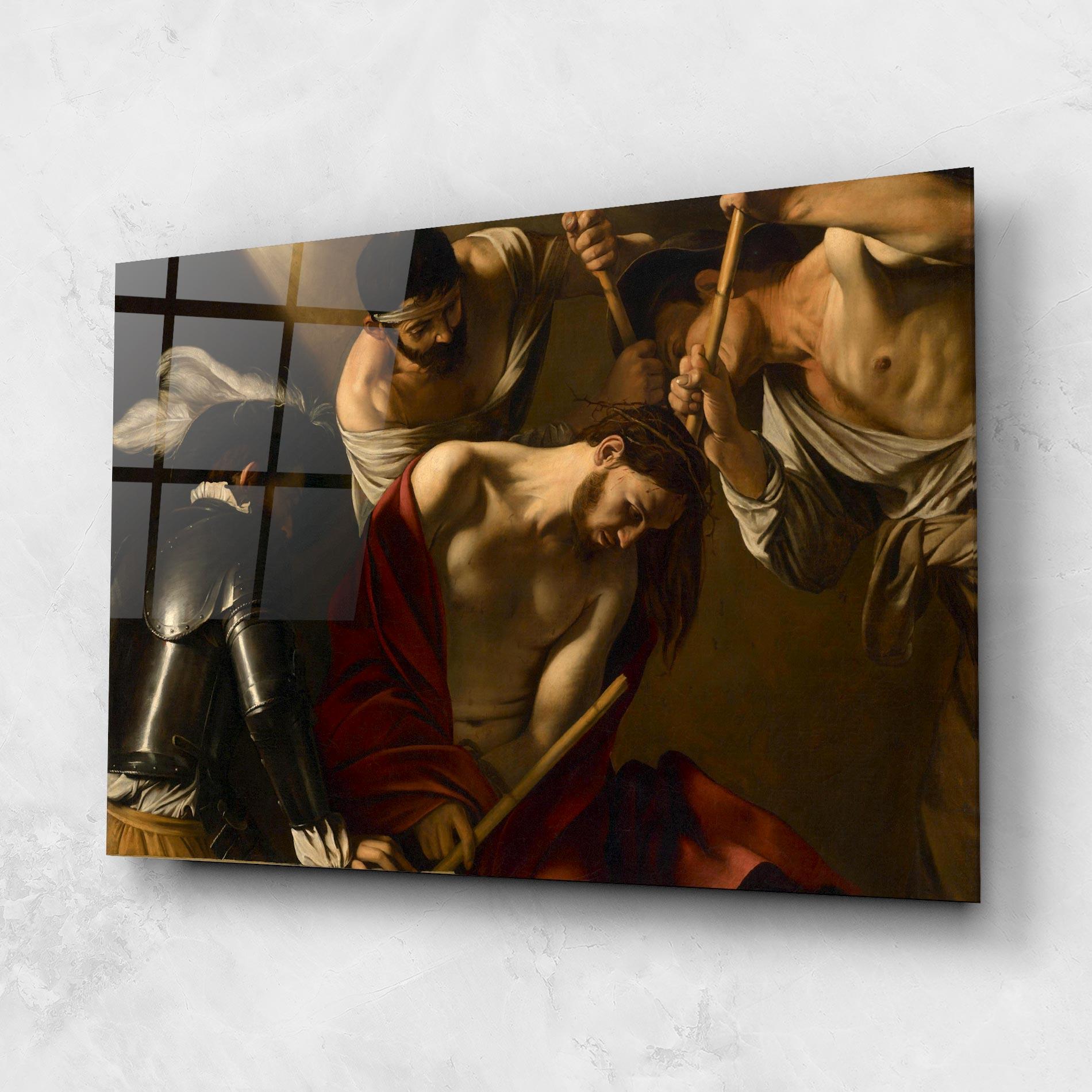 Üvegkép Crowning With Thorns mockup 1