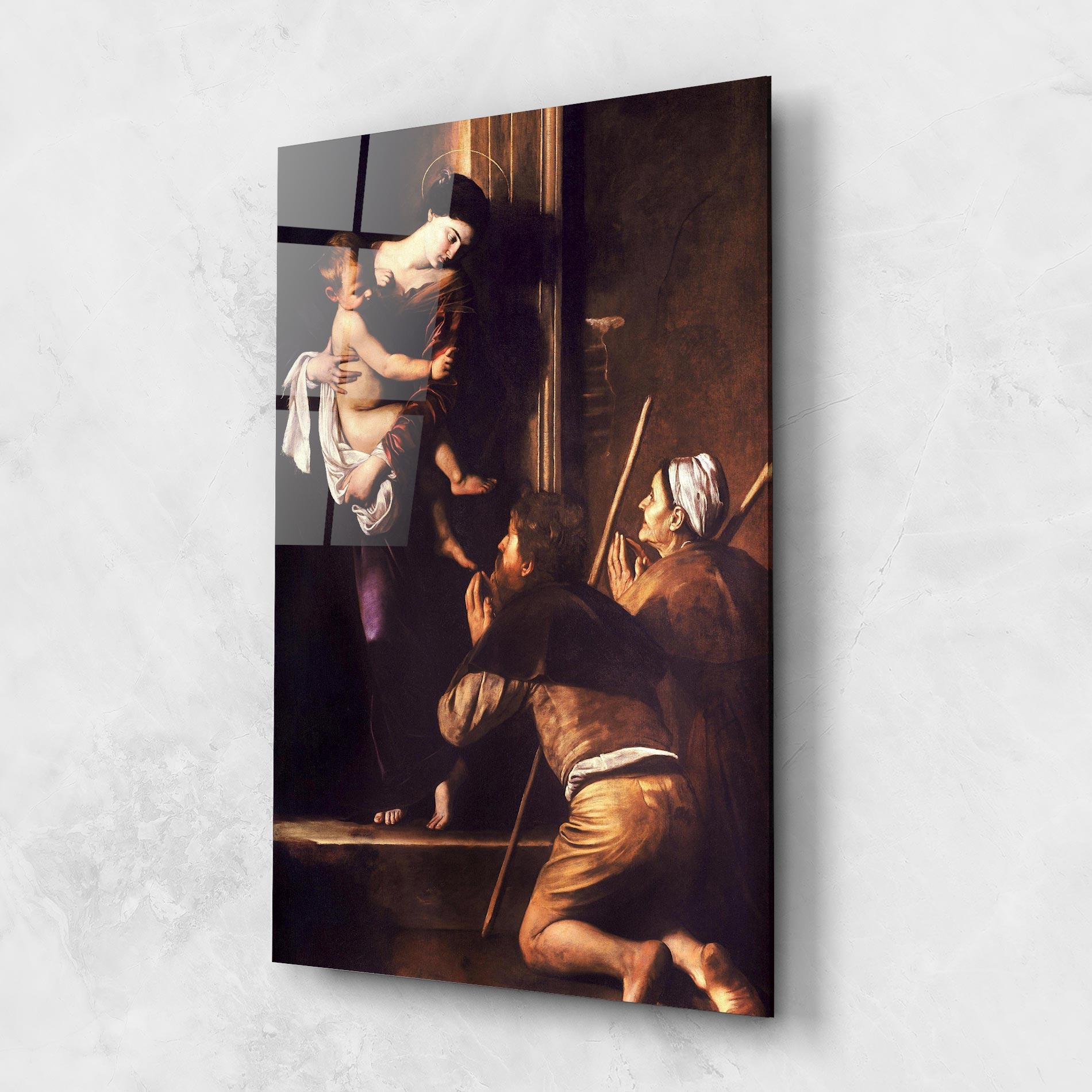 Üvegkép Madonna Di Loreto mockup 1