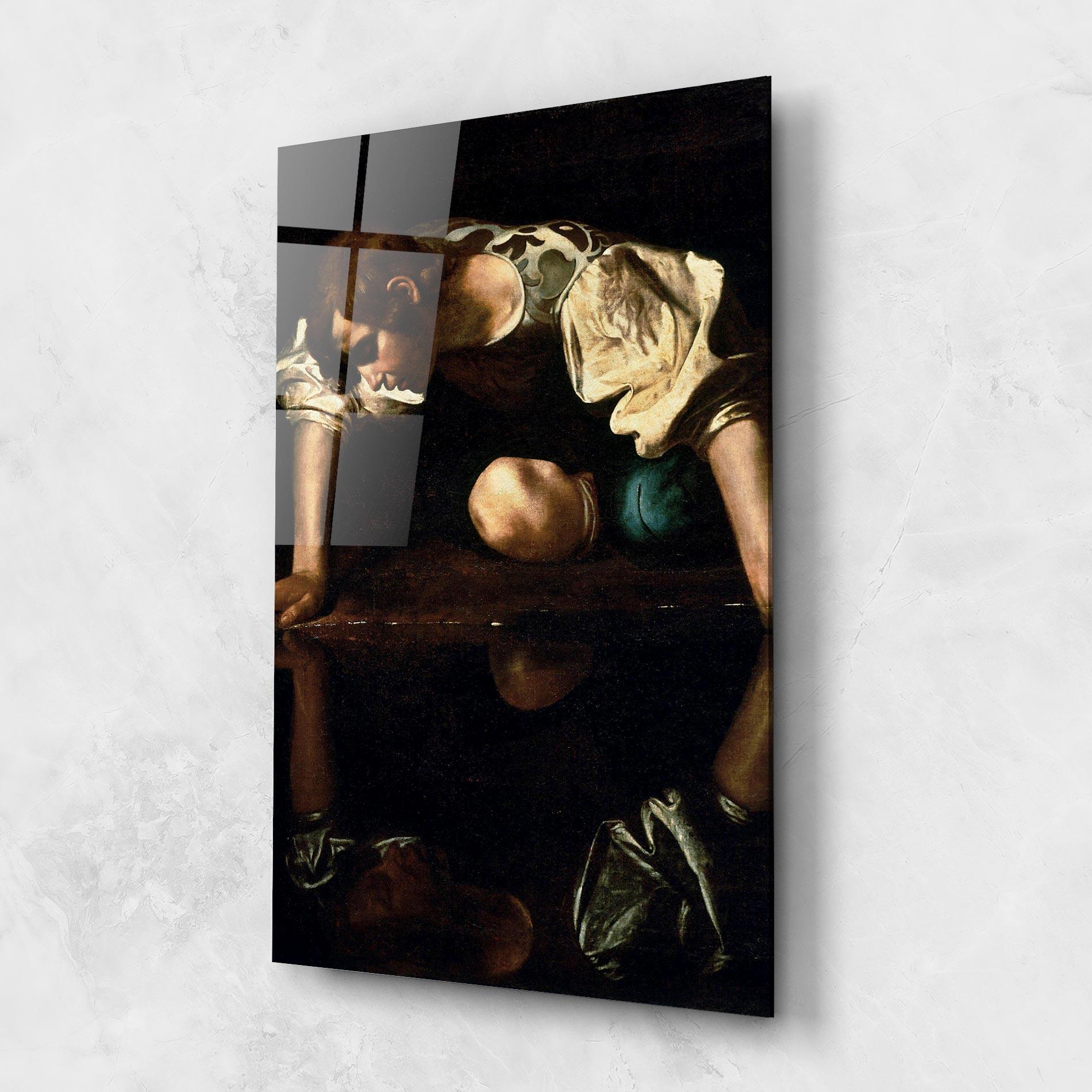 Üvegkép Narcissus mockup 1