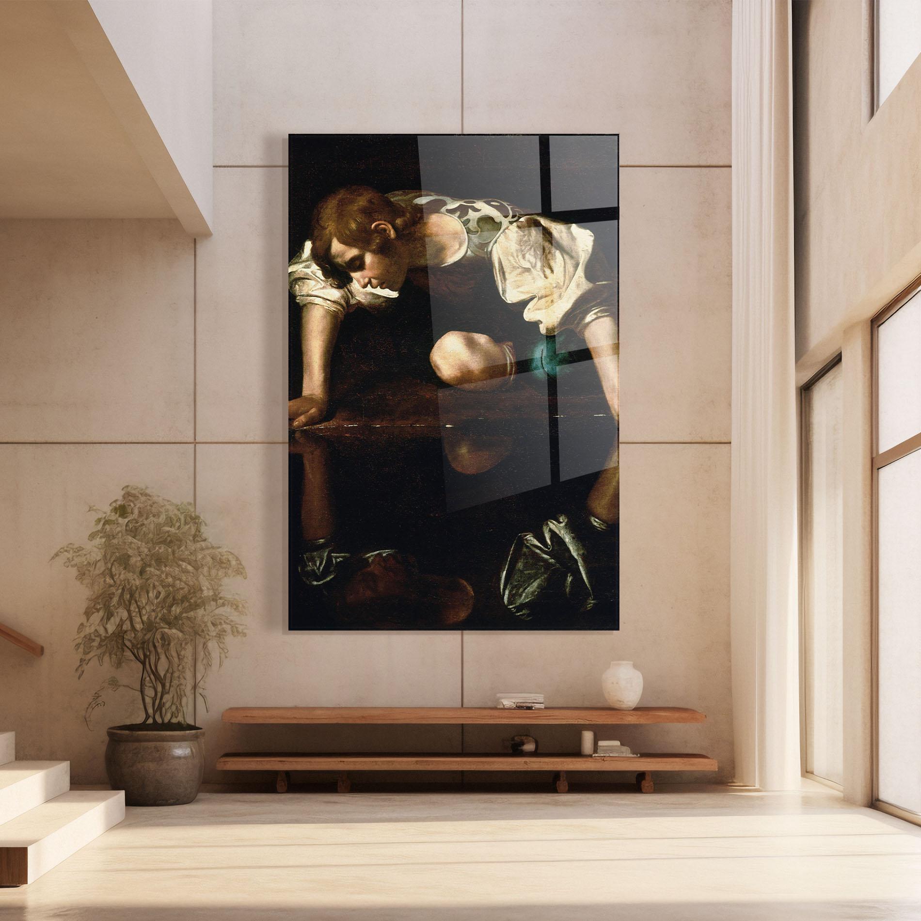 Üvegkép Narcissus mockup 8