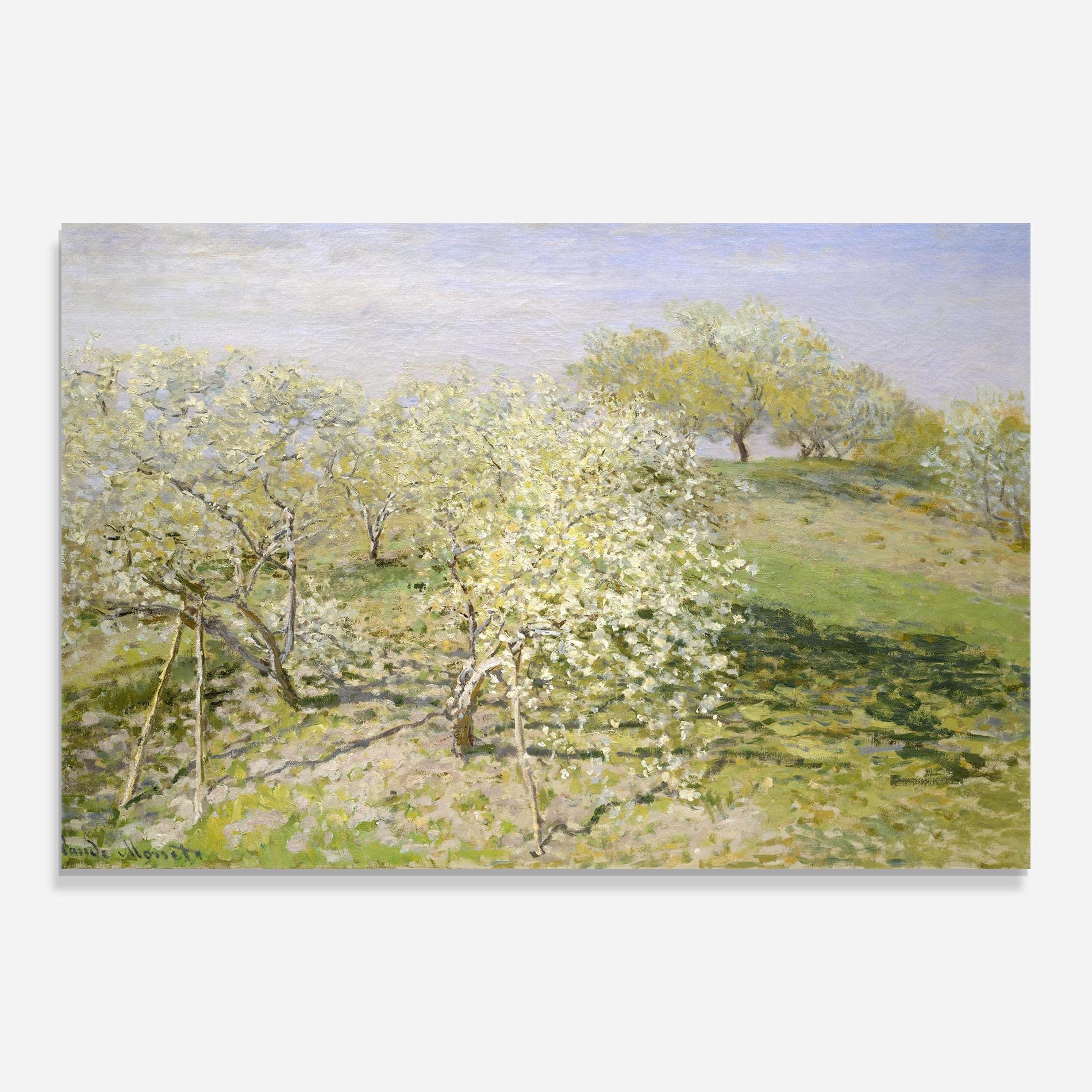 Üvegkép Fruit Trees In Bloom mockup 0