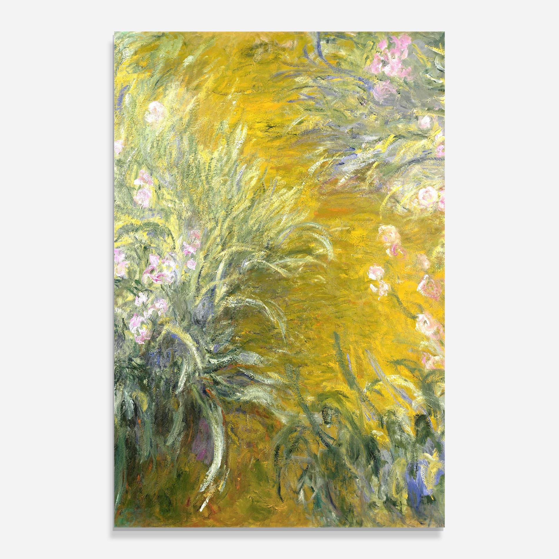 Üvegkép Path Through The Irises mockup 0