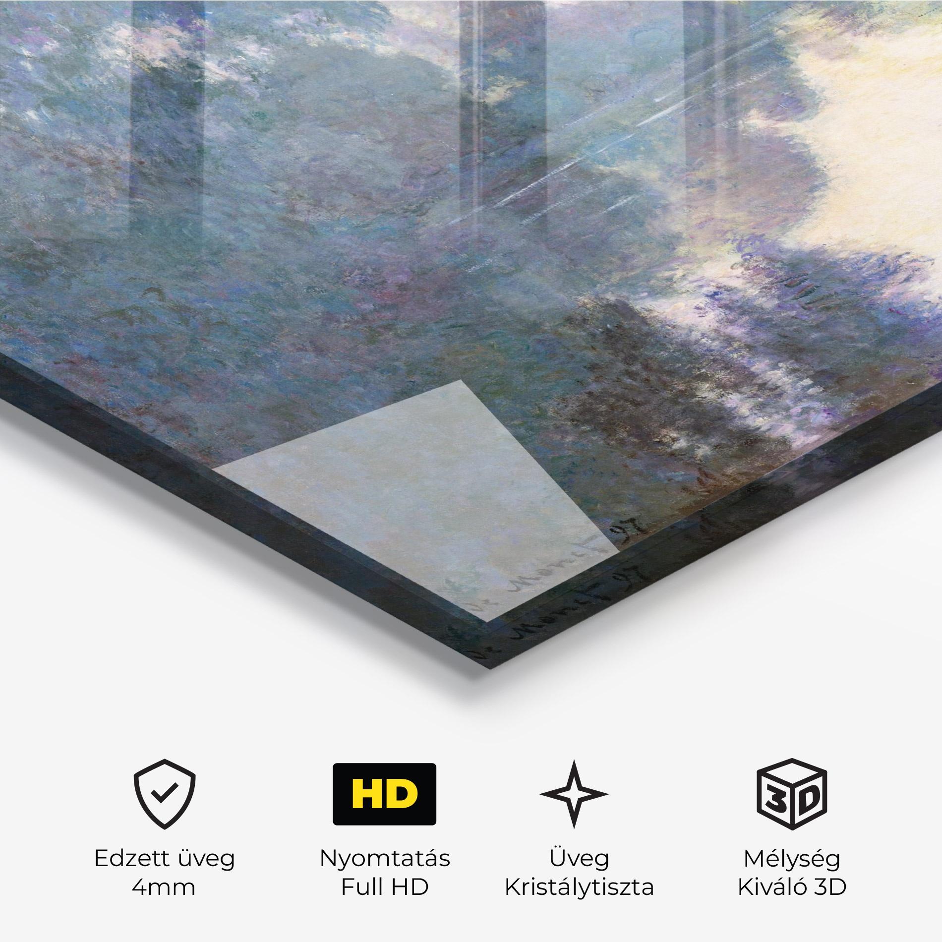 Üvegkép Near Giverny mockup 3