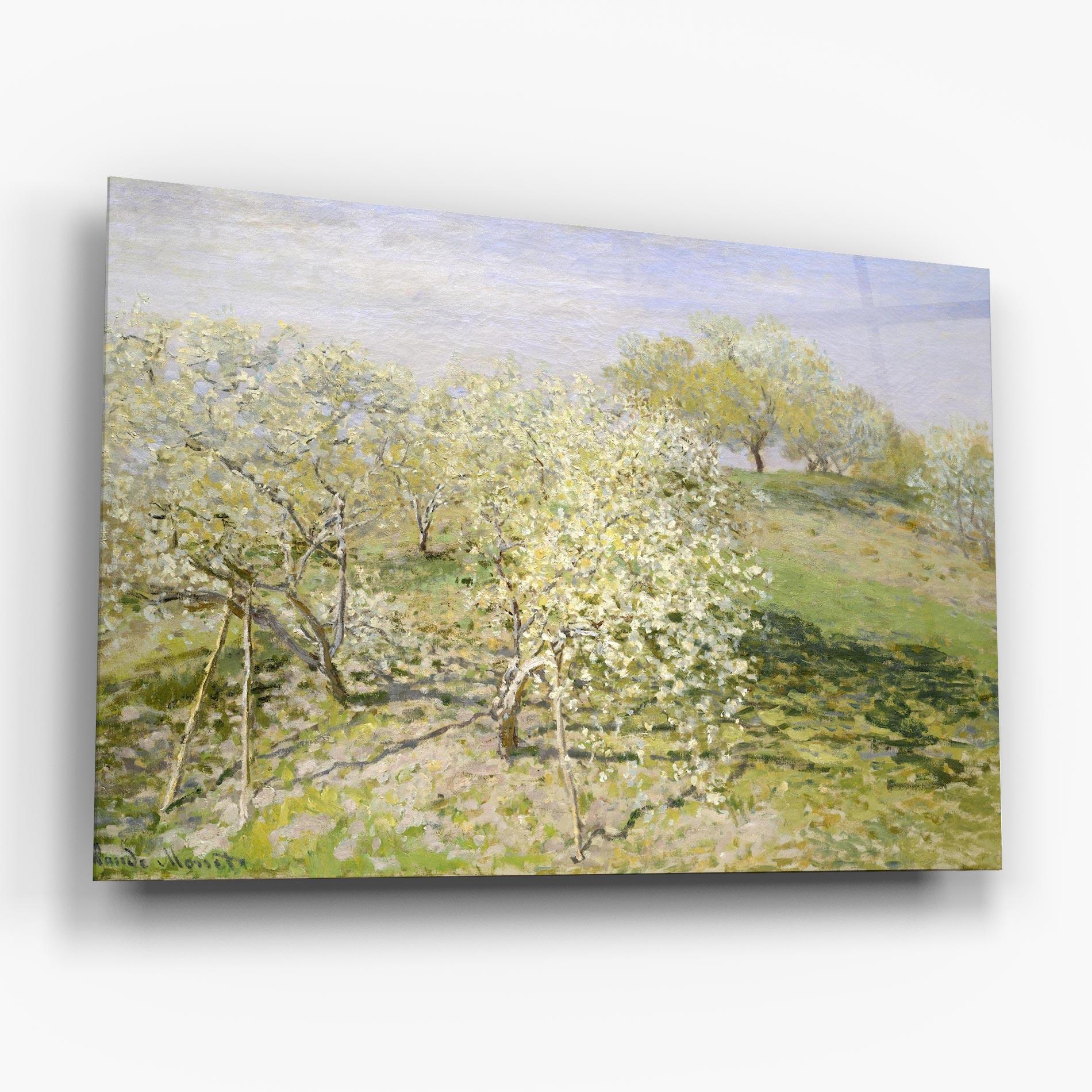 Üvegkép Fruit Trees In Bloom mockup 6