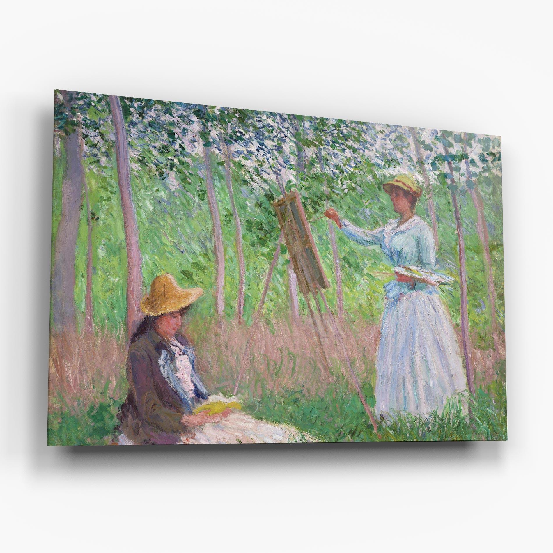 Üvegkép In The Woods At Giverny mockup 6