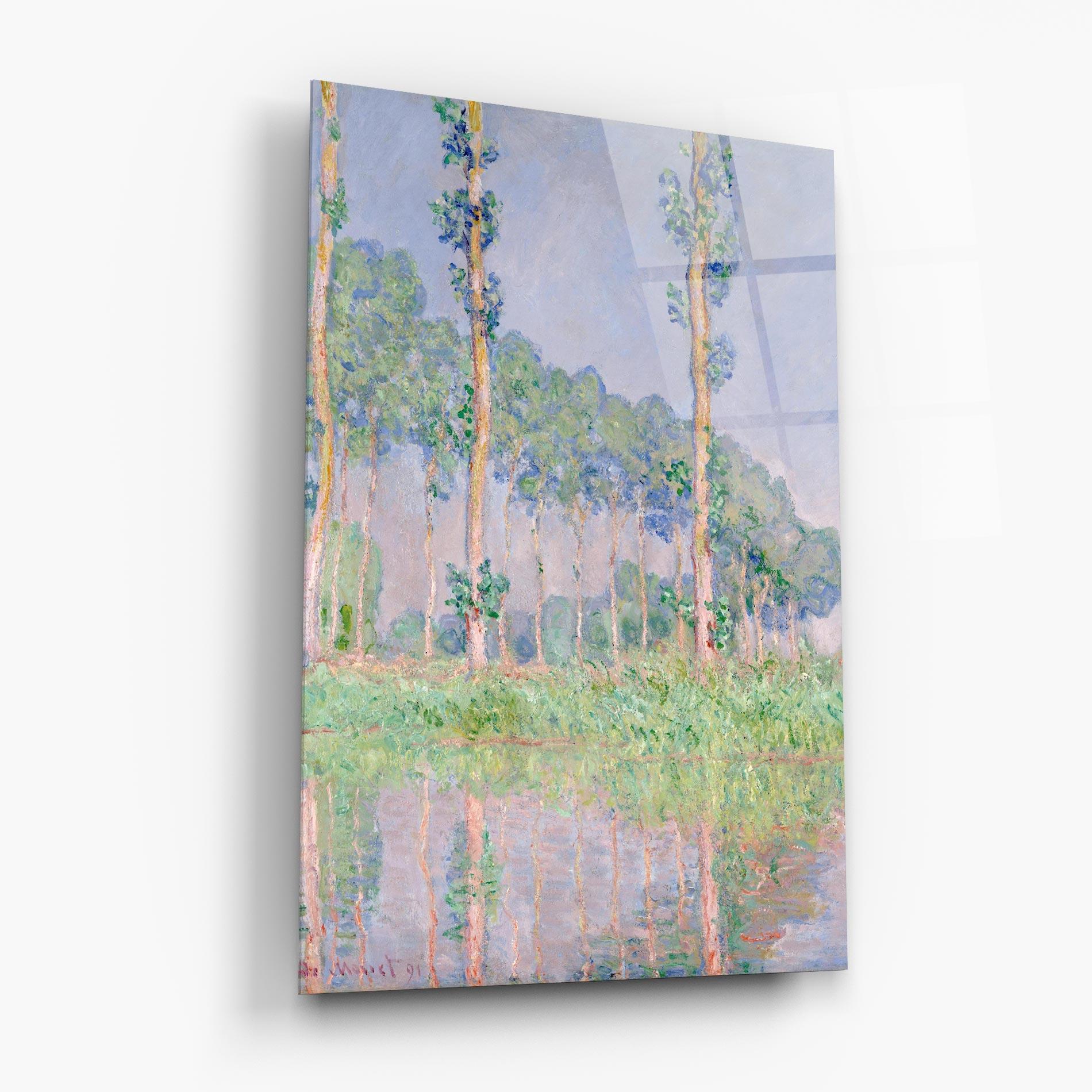 Üvegkép Monet Pink Effect mockup 6