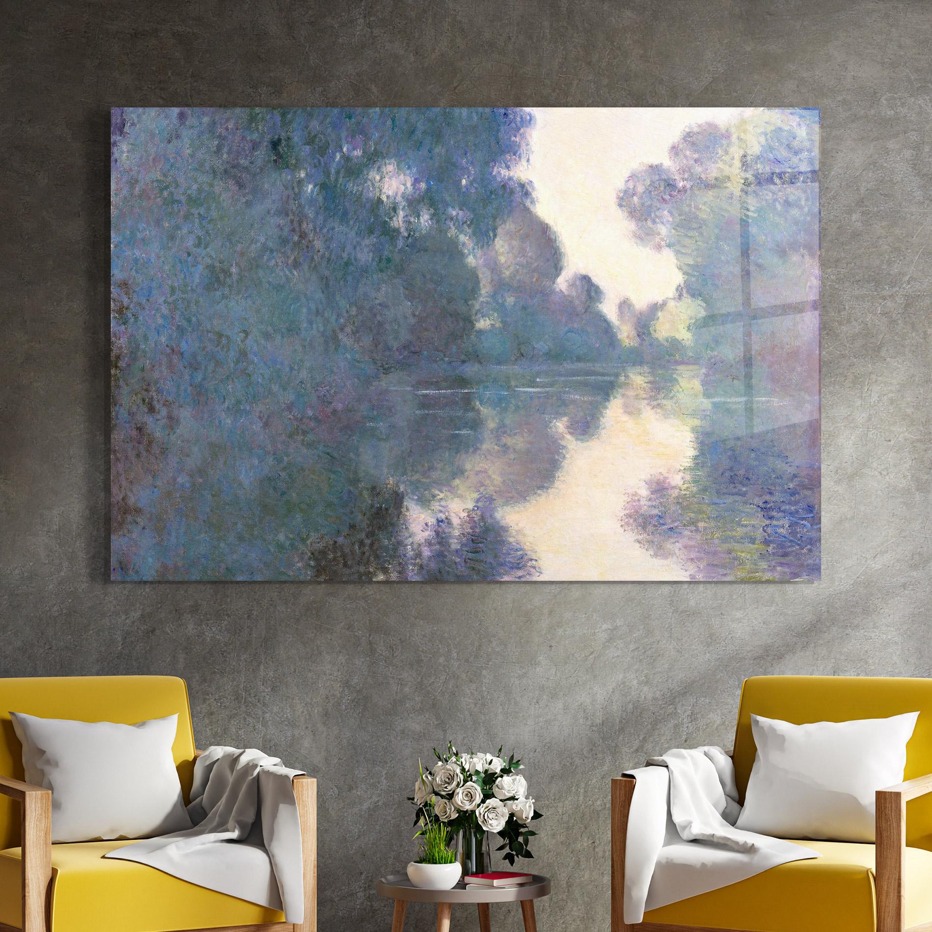 Üvegkép Near Giverny mockup 4