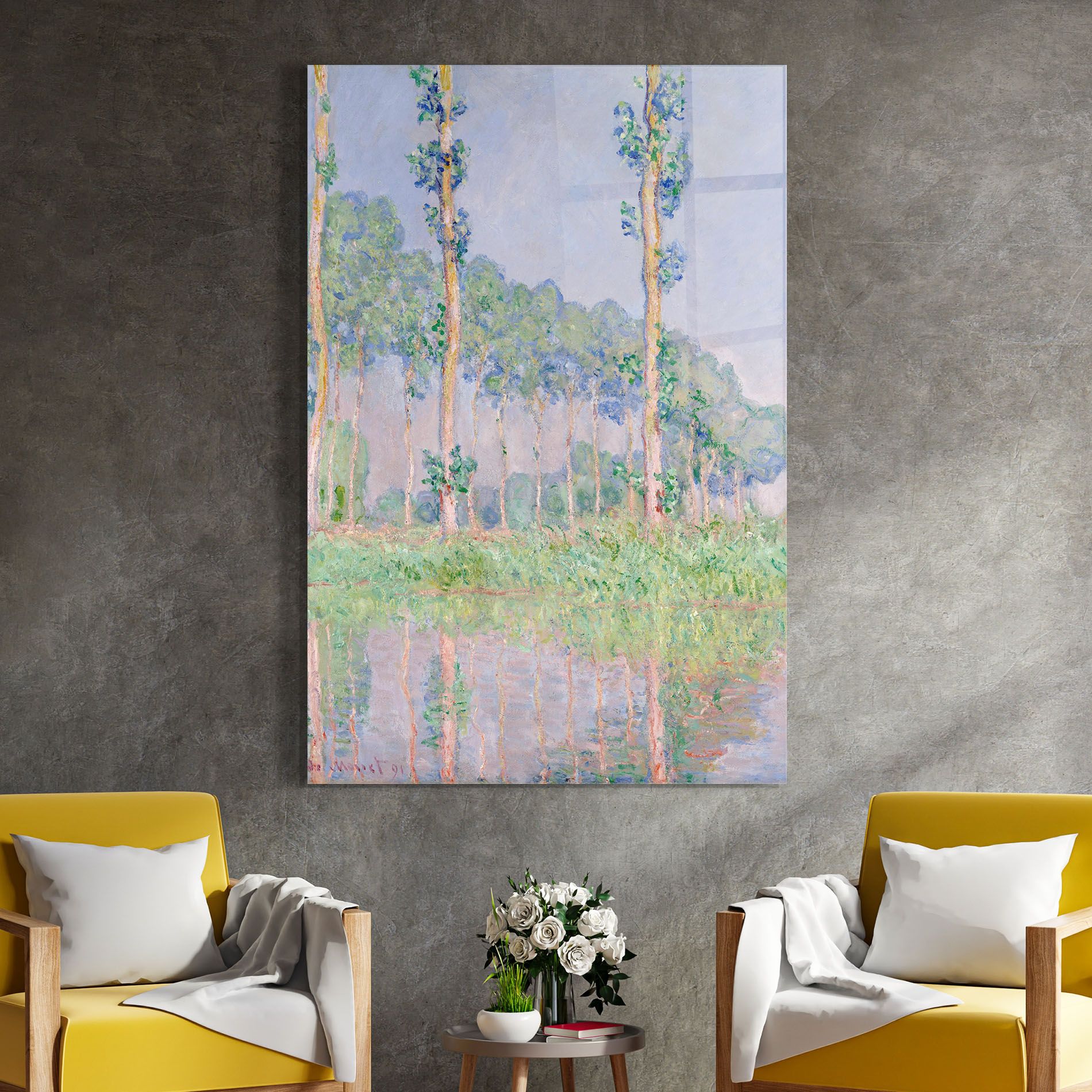 Monet Pink Effect mockup 4