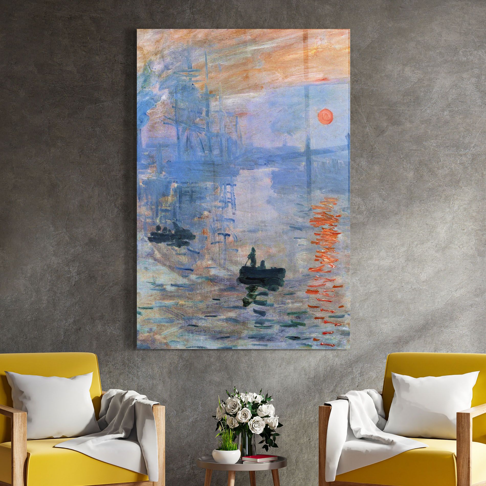 Sunrise Painting mockup 4