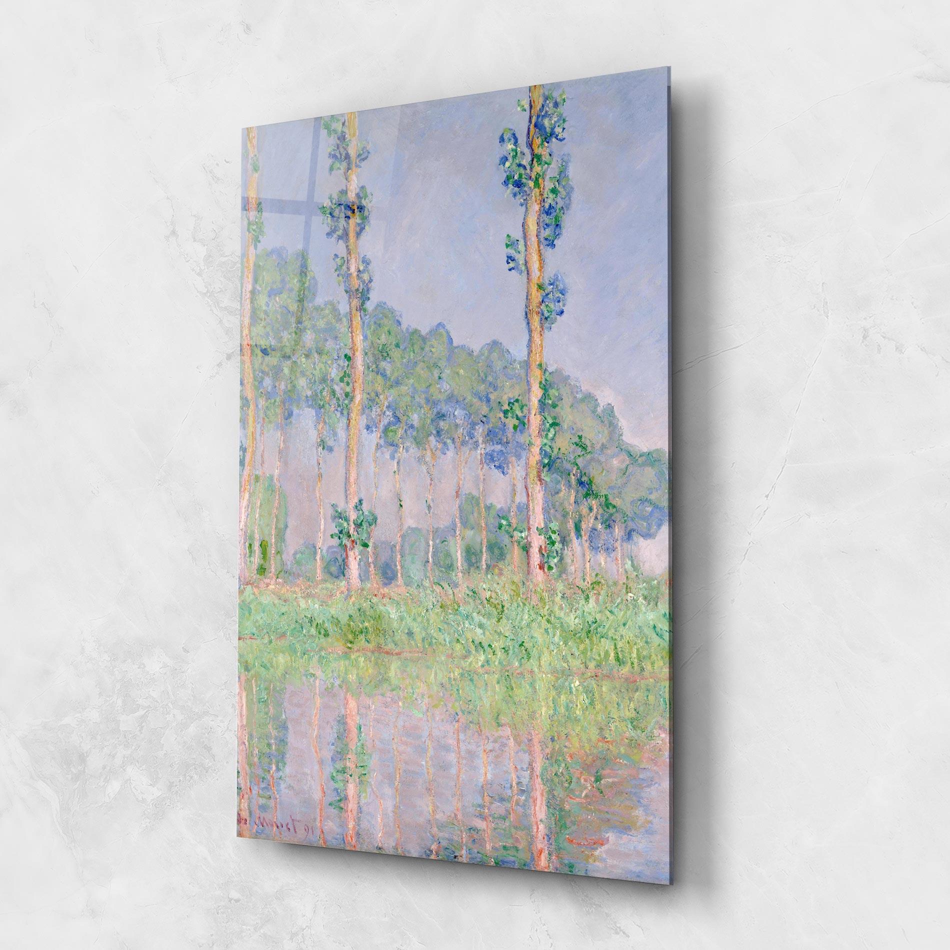 Üvegkép Monet Pink Effect mockup 1