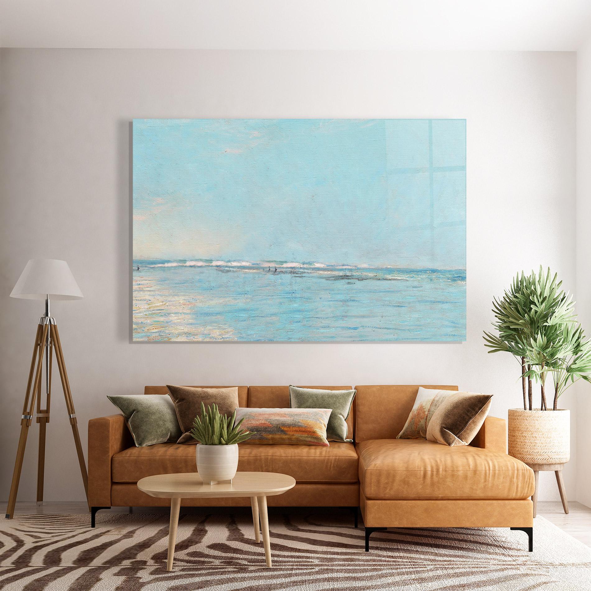 Üvegkép Monet's Beach mockup 7