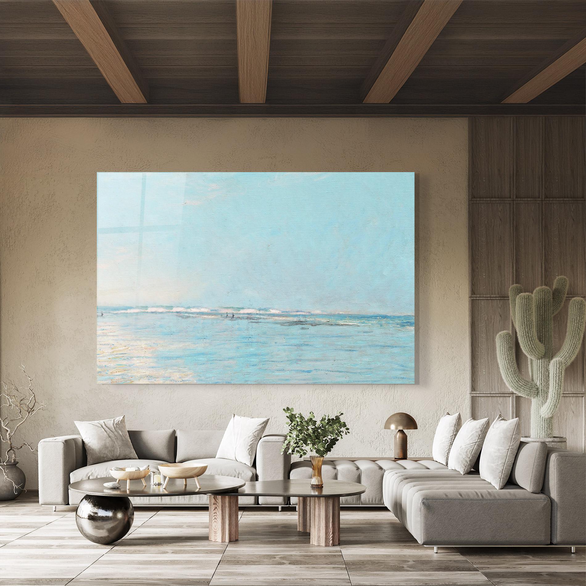 Üvegkép Monet's Beach mockup 8