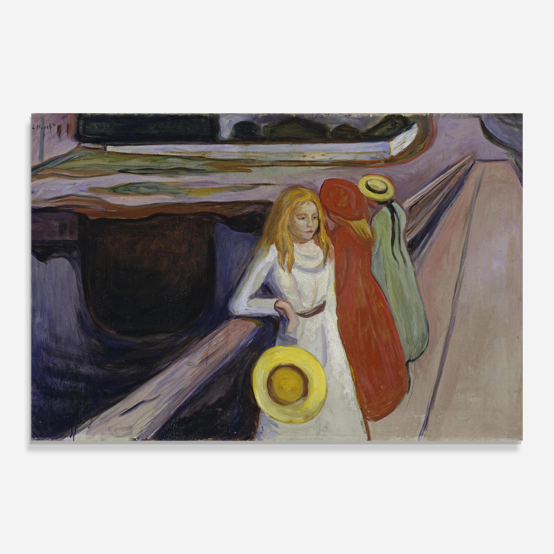 Üvegkép Bridge Girls mockup 0