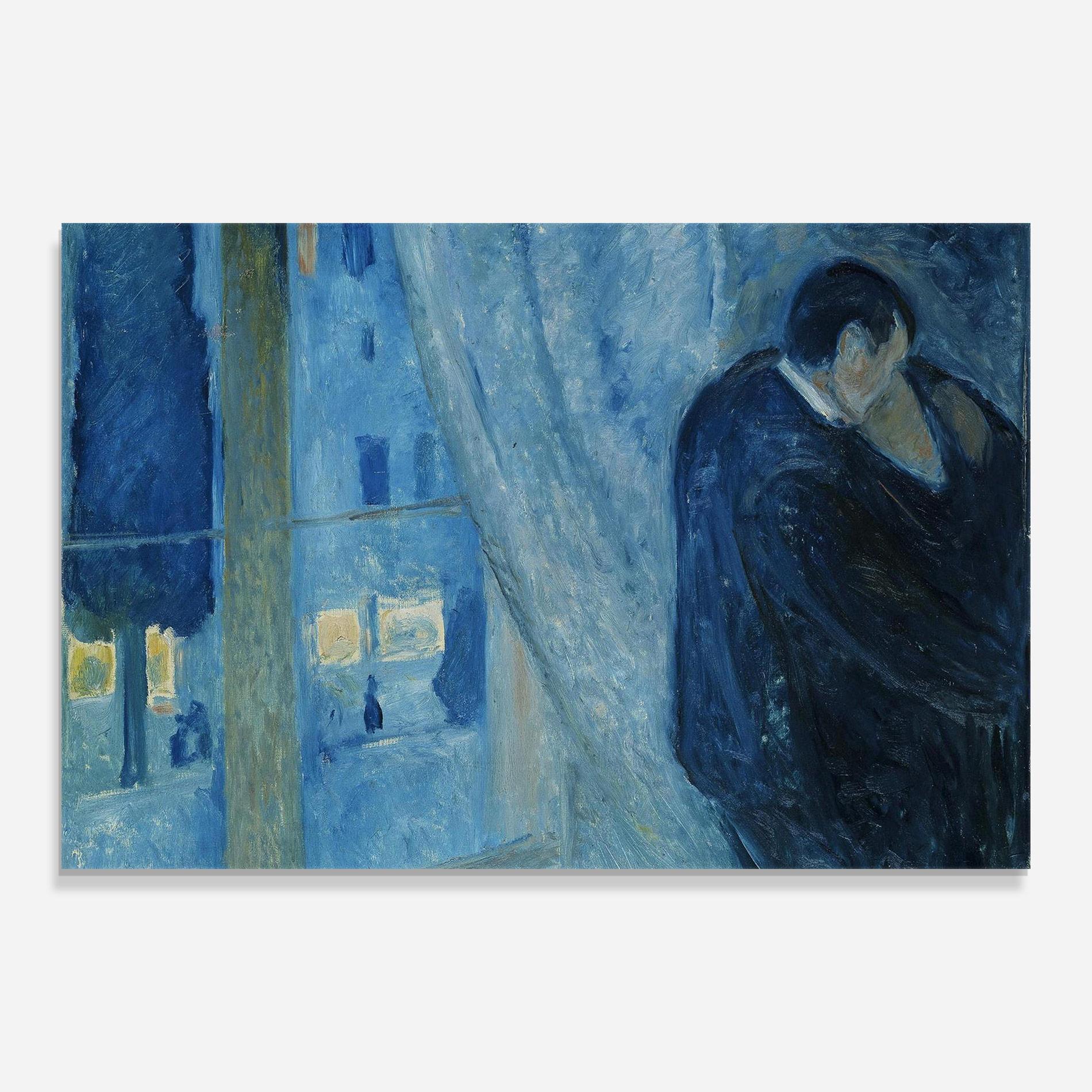 Üvegkép Kiss By The Window mockup 0